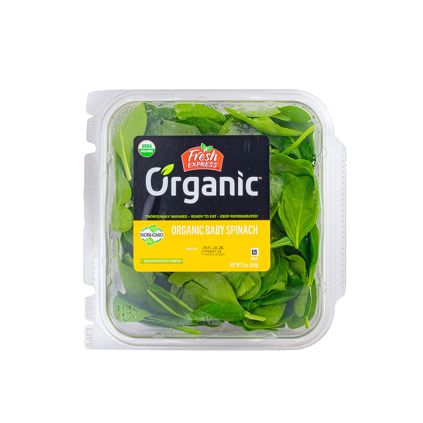 Espinacas Organicas Fresh Express 141.0 Gr