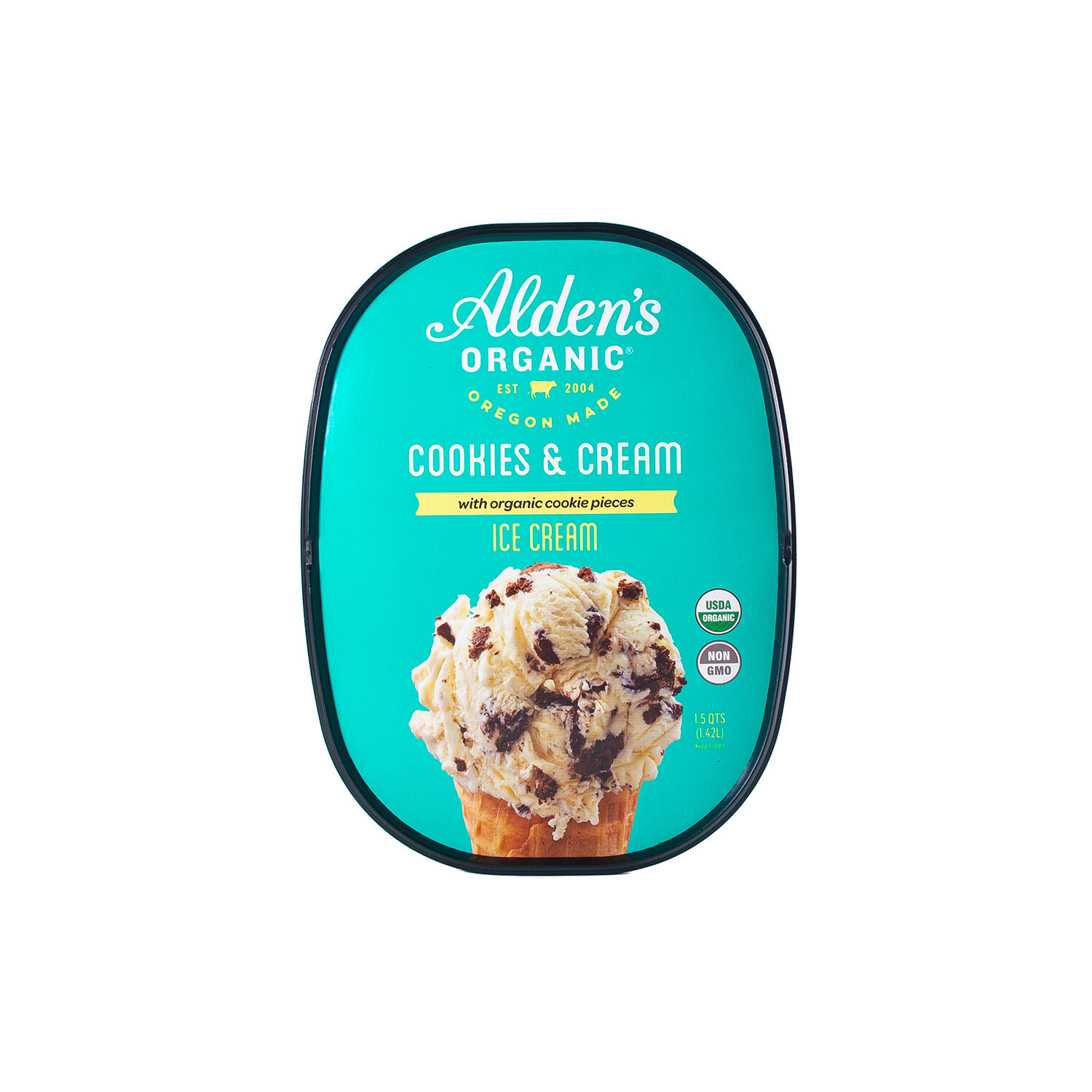 Nieve Cookies And Cream Aldens Organic 1.42 Lt