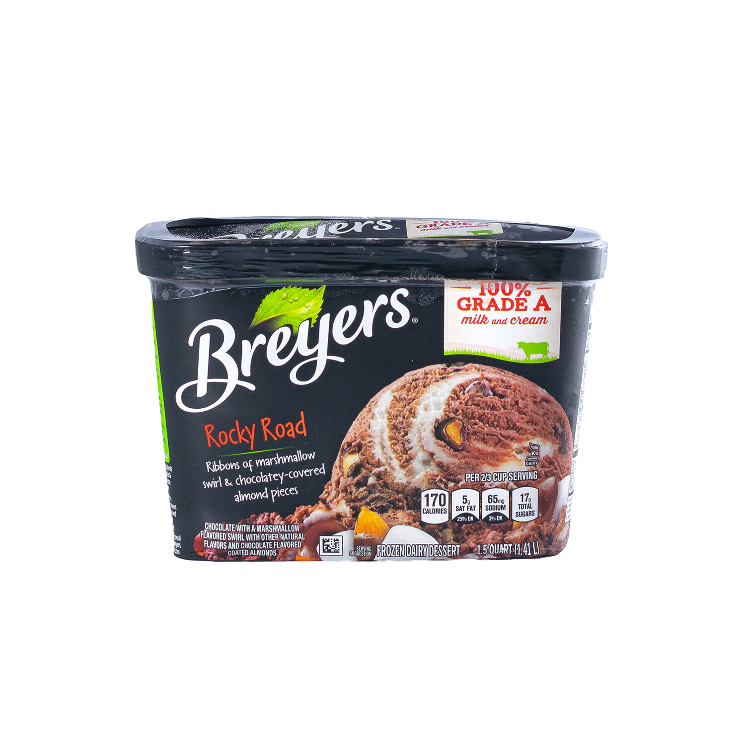 Nieve Rocky Road Breyers 1.41 Lt