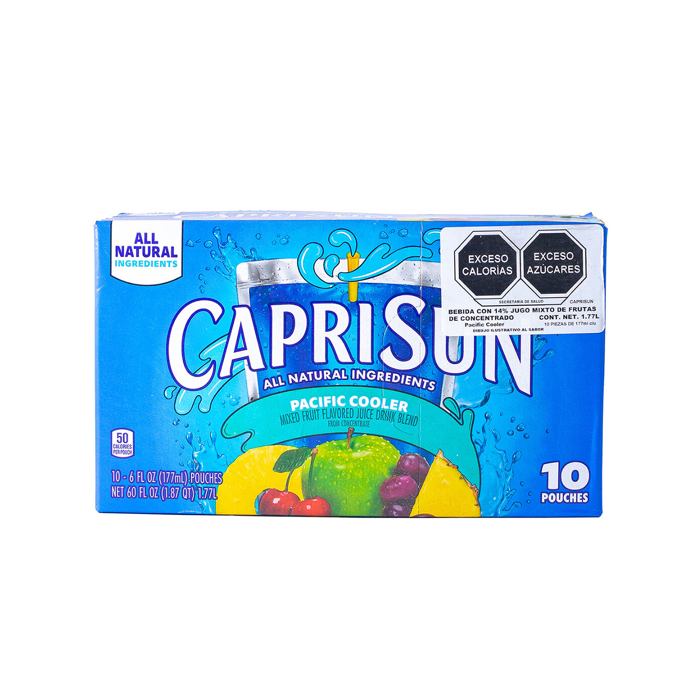 Caja De Jugos Pacific Cooler Caprisun 10.0 Pza
