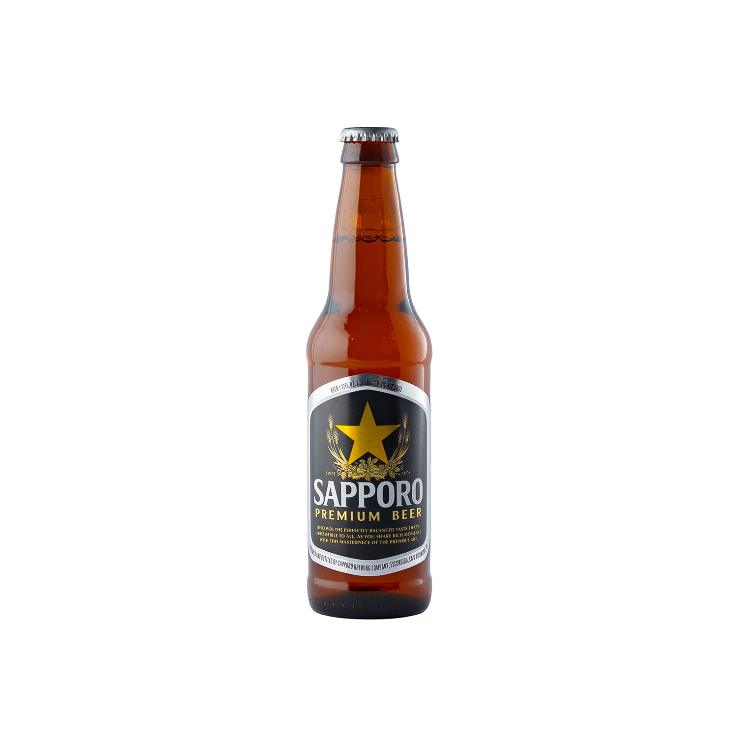 Cerveza Premium Sapporo 355 Ml