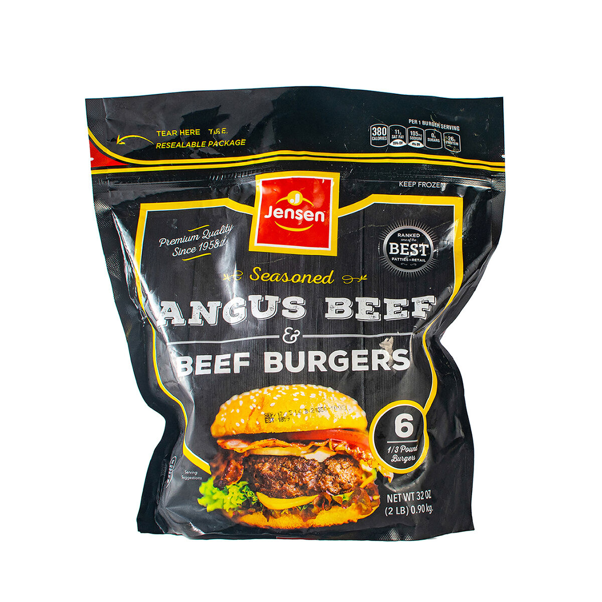 Angus & Beef Burguers Jensen 2.0 Lb