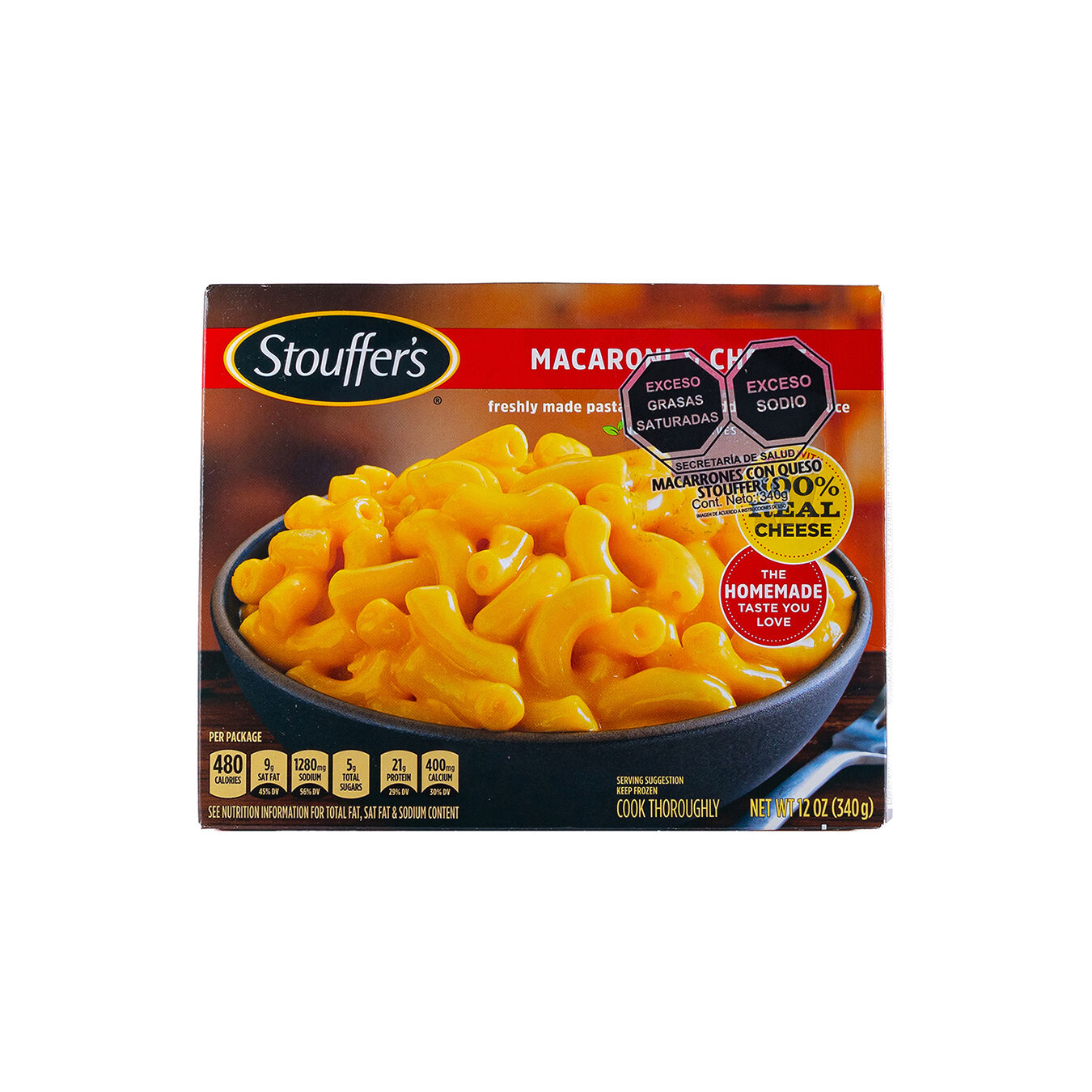 Macarrones Con Queso Stouffers 340.0 Gr