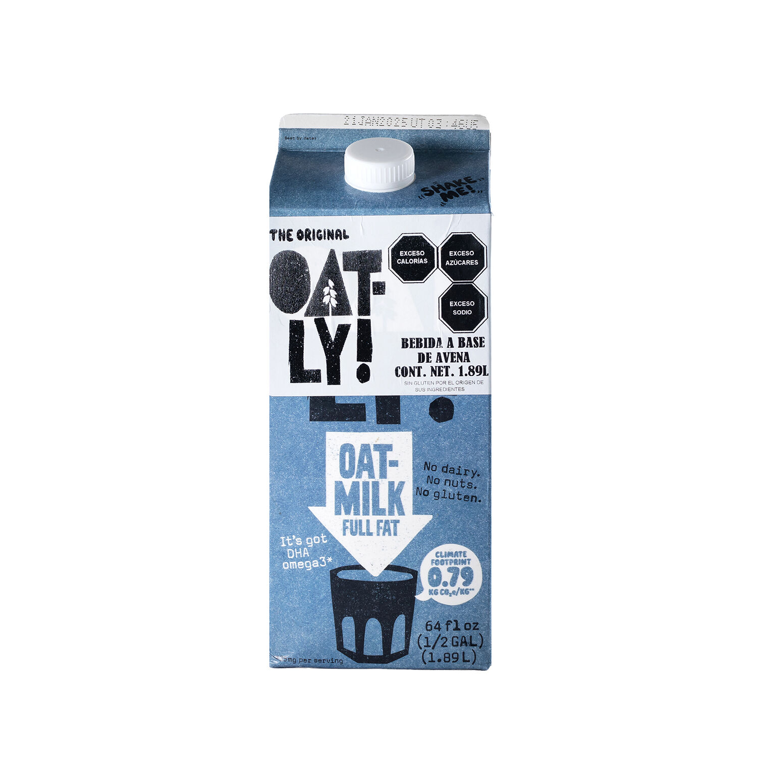 Leche De Avena Entera Oatly 1.89 Lt