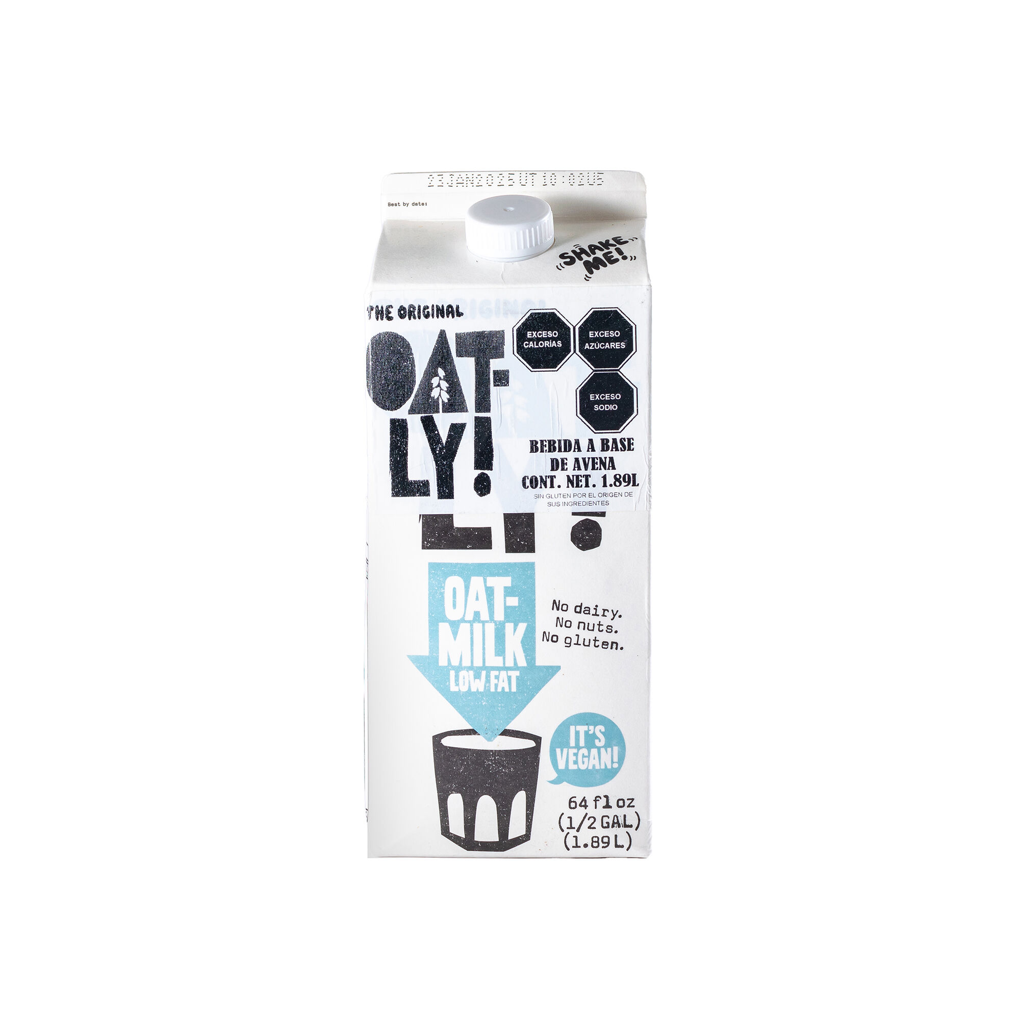 Leche De Avena Reducida En Grasa Oatly 1.89 Lt