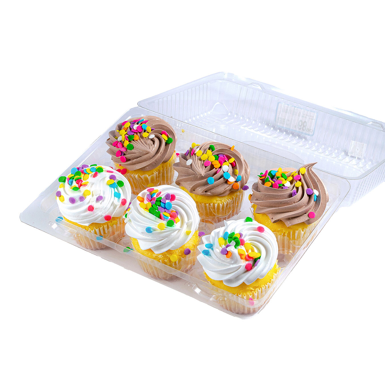 Paquete 6pz Cupcakes Pantor 1.0 Pza