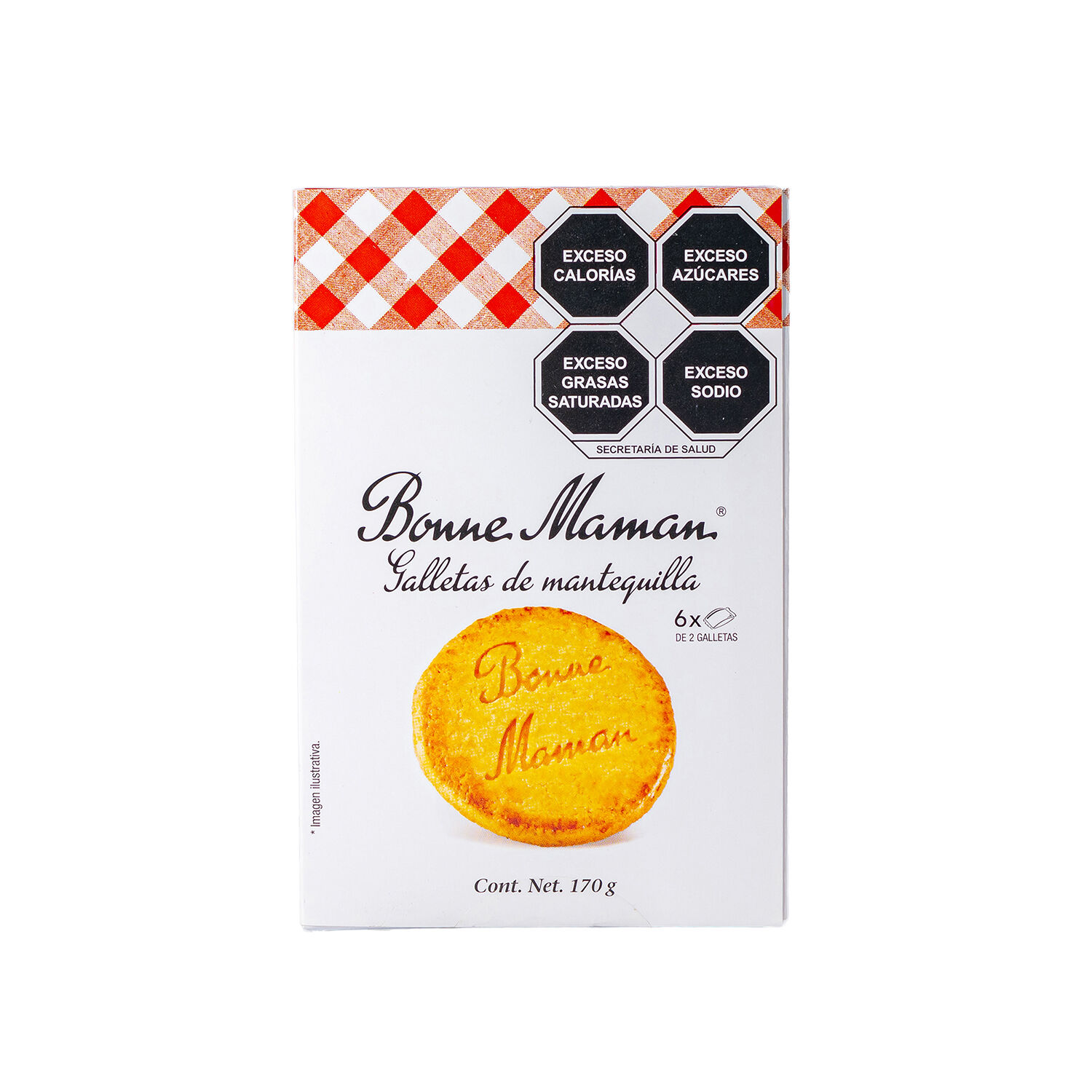Galletas De Mantequilla Bonne Maman 170.0 Gr