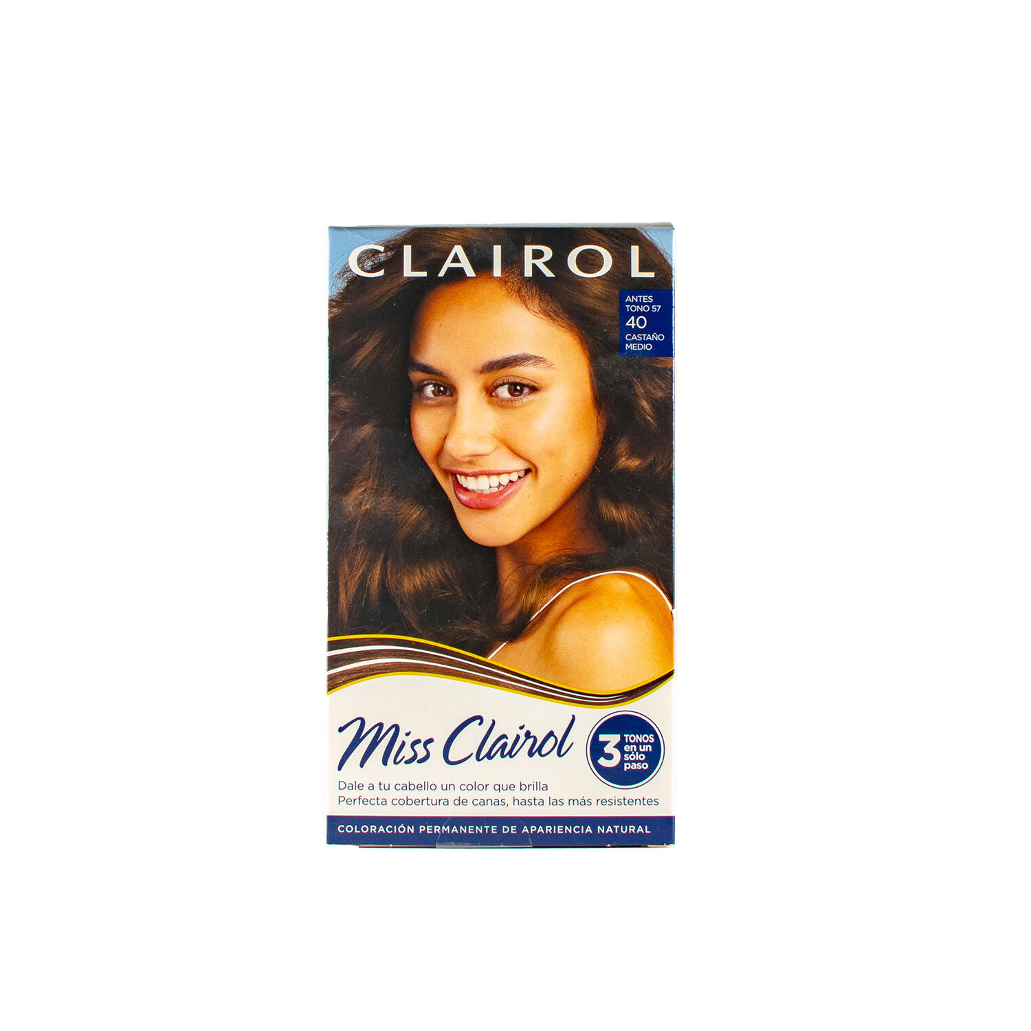 Tinte Cabello Castaño Medio #57 Miss Clairol 1.0 Pza