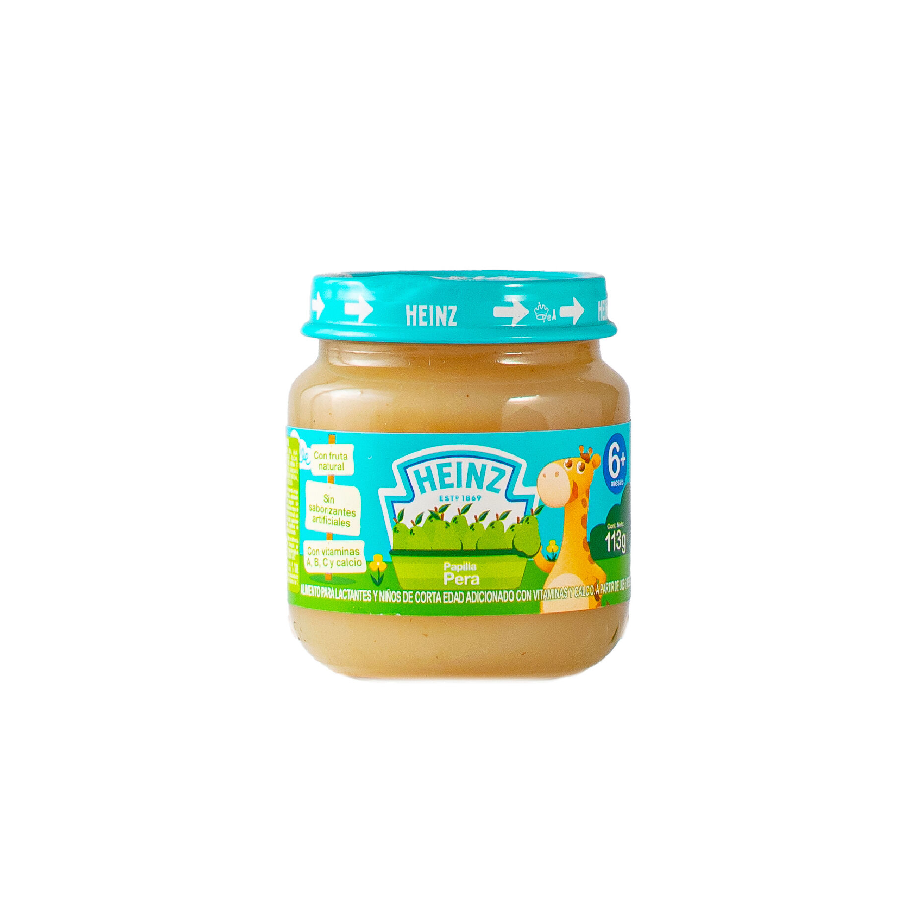 Papilla Pera Eta 2 Vidrio Heinz 113.0 Gr