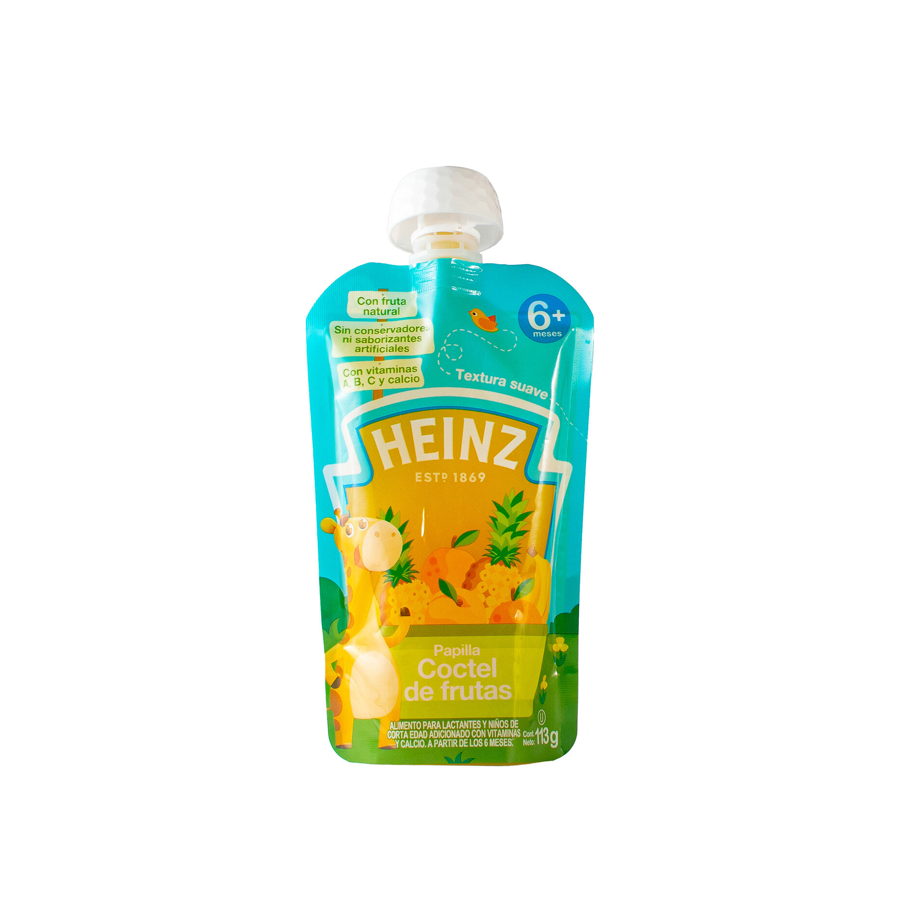 Papilla Flexipack Coctel D Frutas Heinz 113 0 Gr