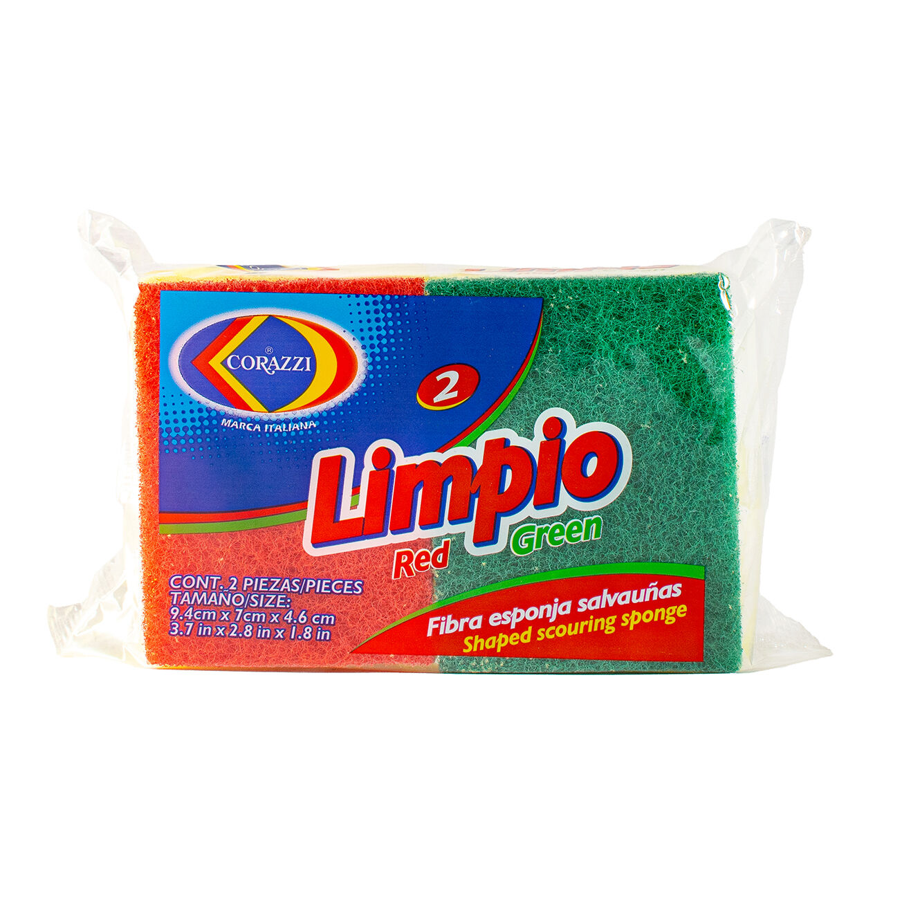 Limpio Presa Fibra Salvauñas C/2 Pz Corazzi 2.0 Pza