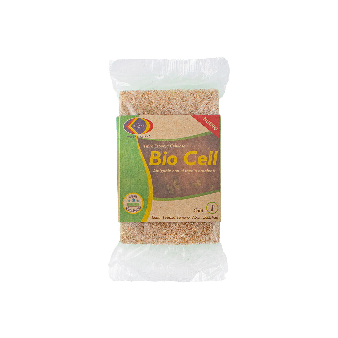 Fibra Bio Cell Celulosa Corazzi 1.0 Pza
