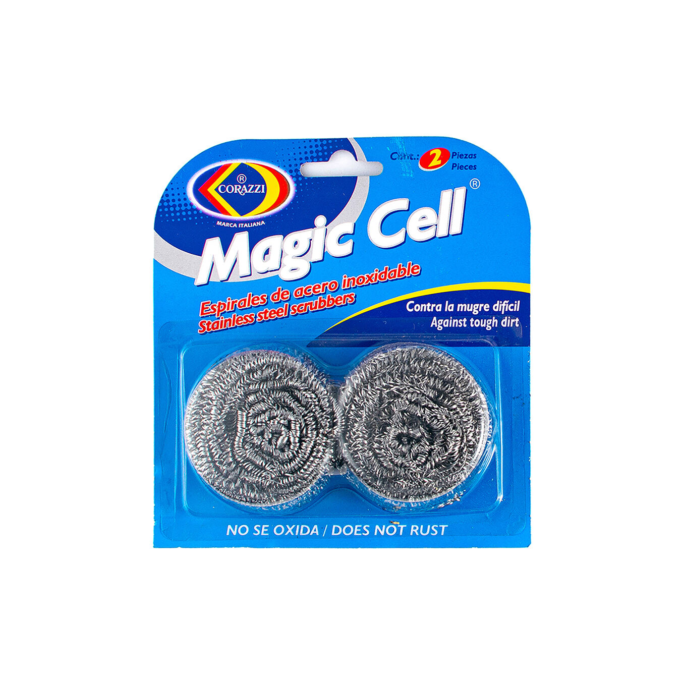 Magic Cell Espirales Acero Inoxidable C/2 Pz. Corazzi 2.