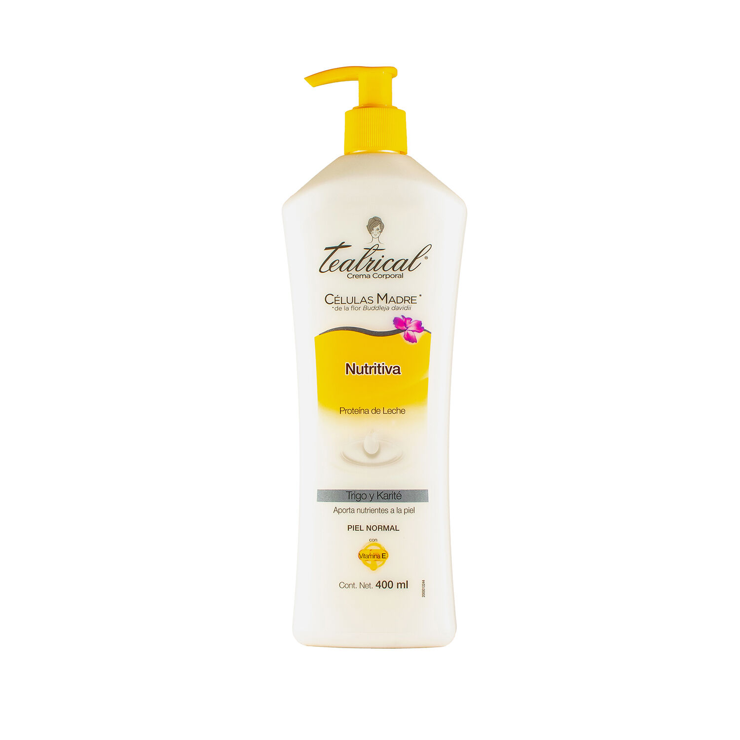 Crema Corporal Celulas Madre Nutritiva Teatrical 400.0