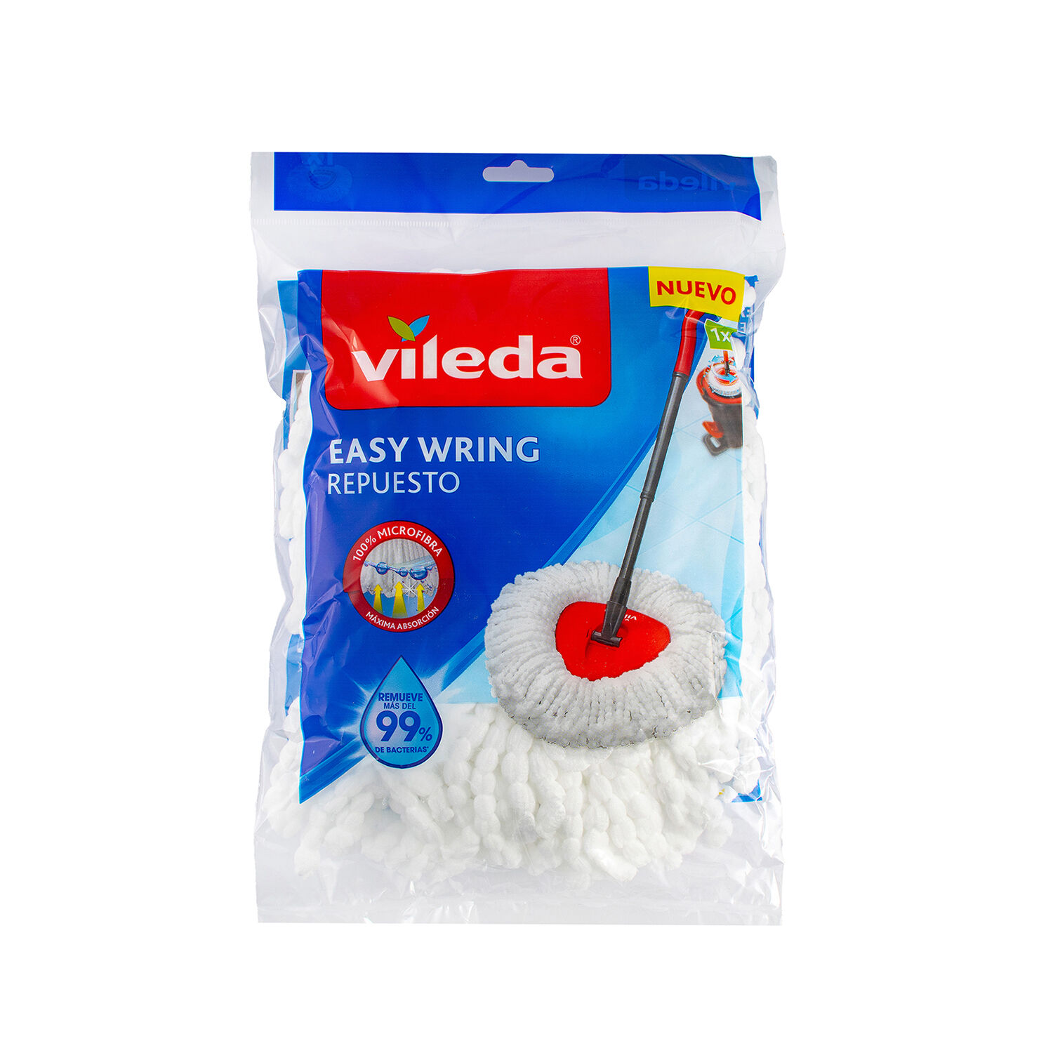Repuesto Mopa Microfibra Vileda 1.0 Pza