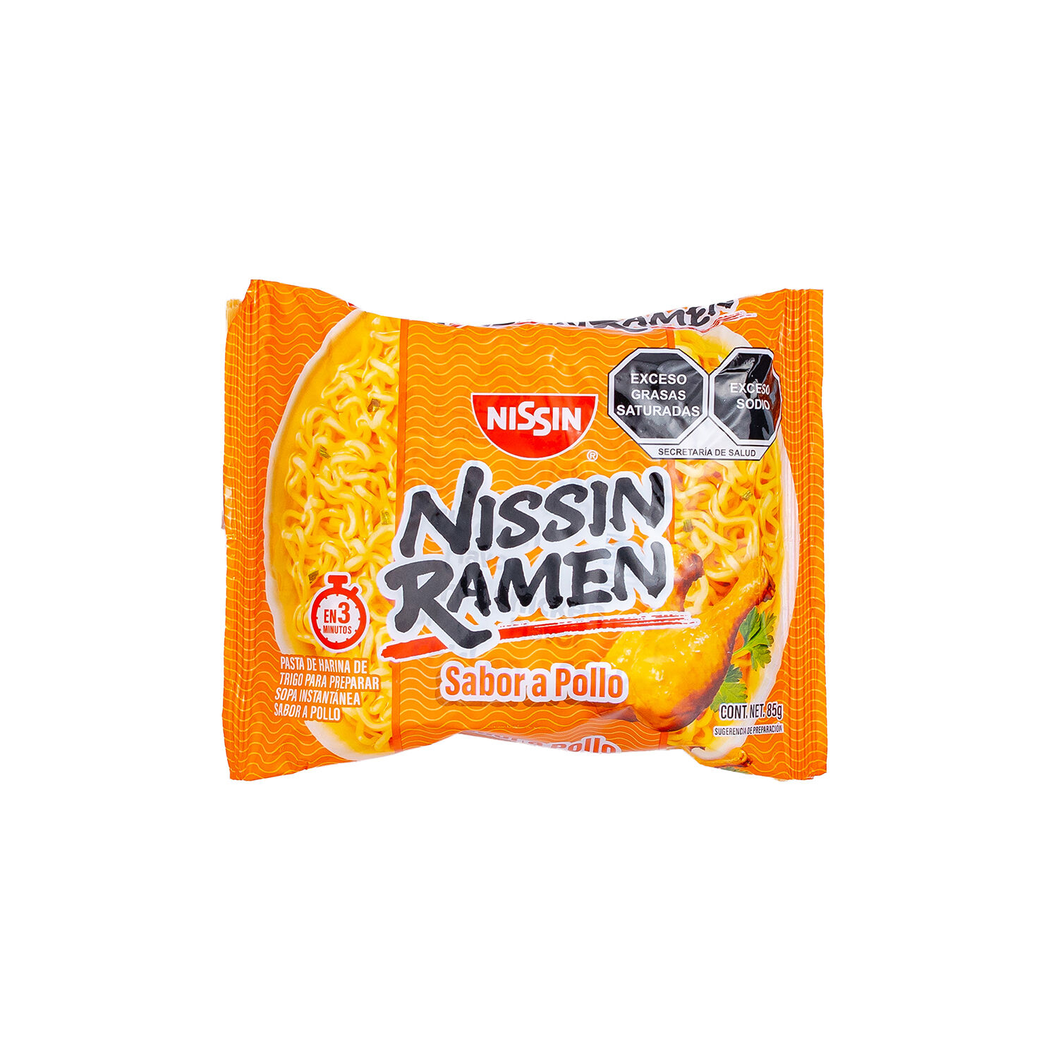 Ramen Pollo Nissin 85.0 Gr