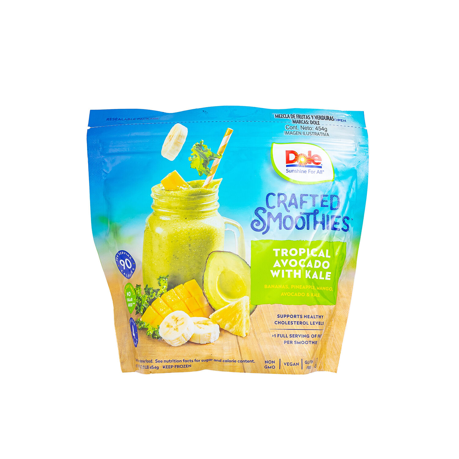 Frutas Para Smoothies Avocado Kale Dole 454.0 Gr