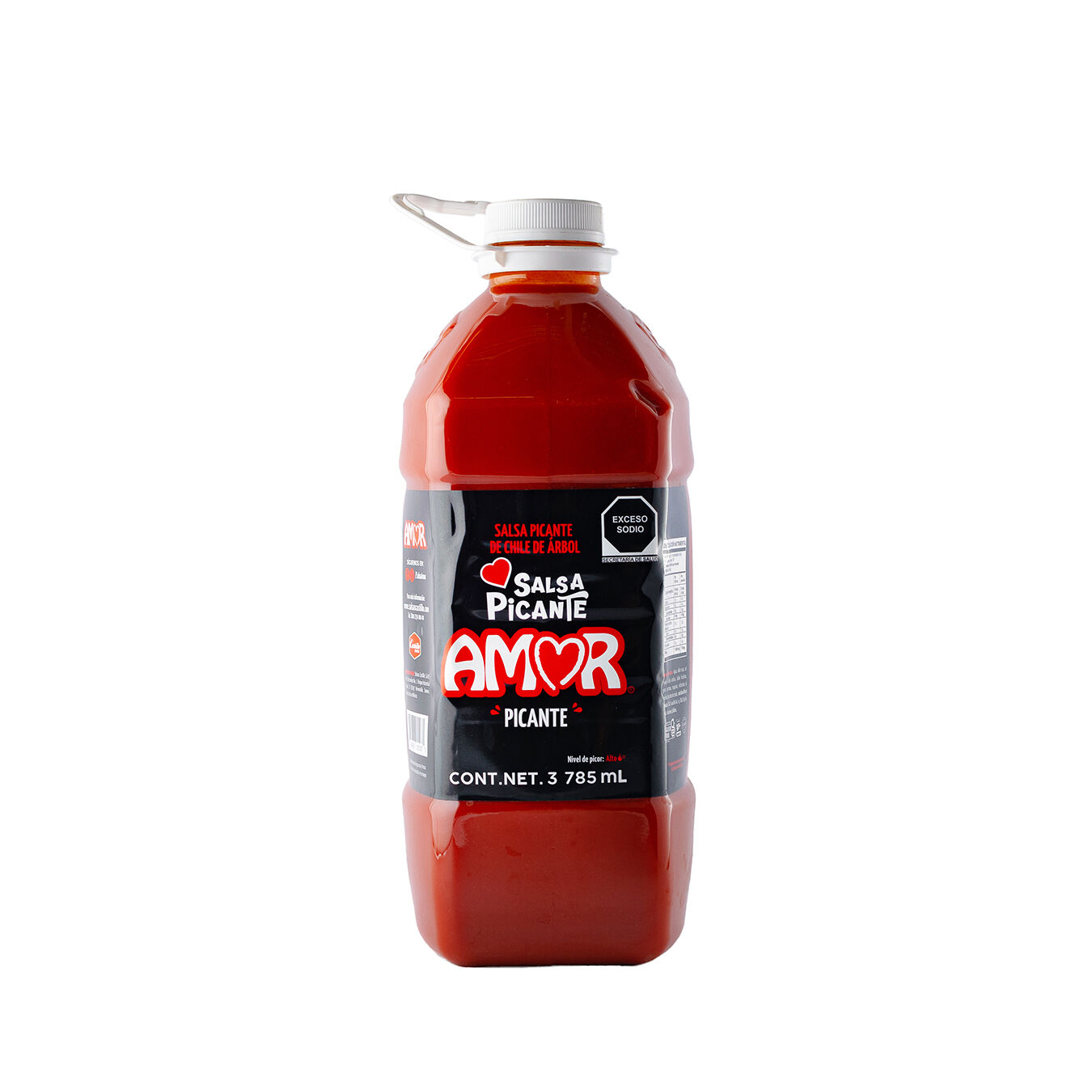 Salsa Picante Etiqueta Negra Amor 4.0 Lt