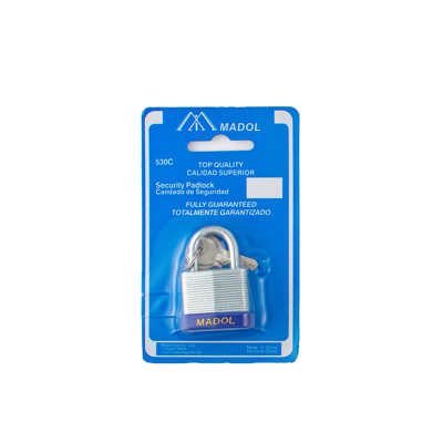 Candado Laminado Doble Seguridad Madol 30.0 Mm