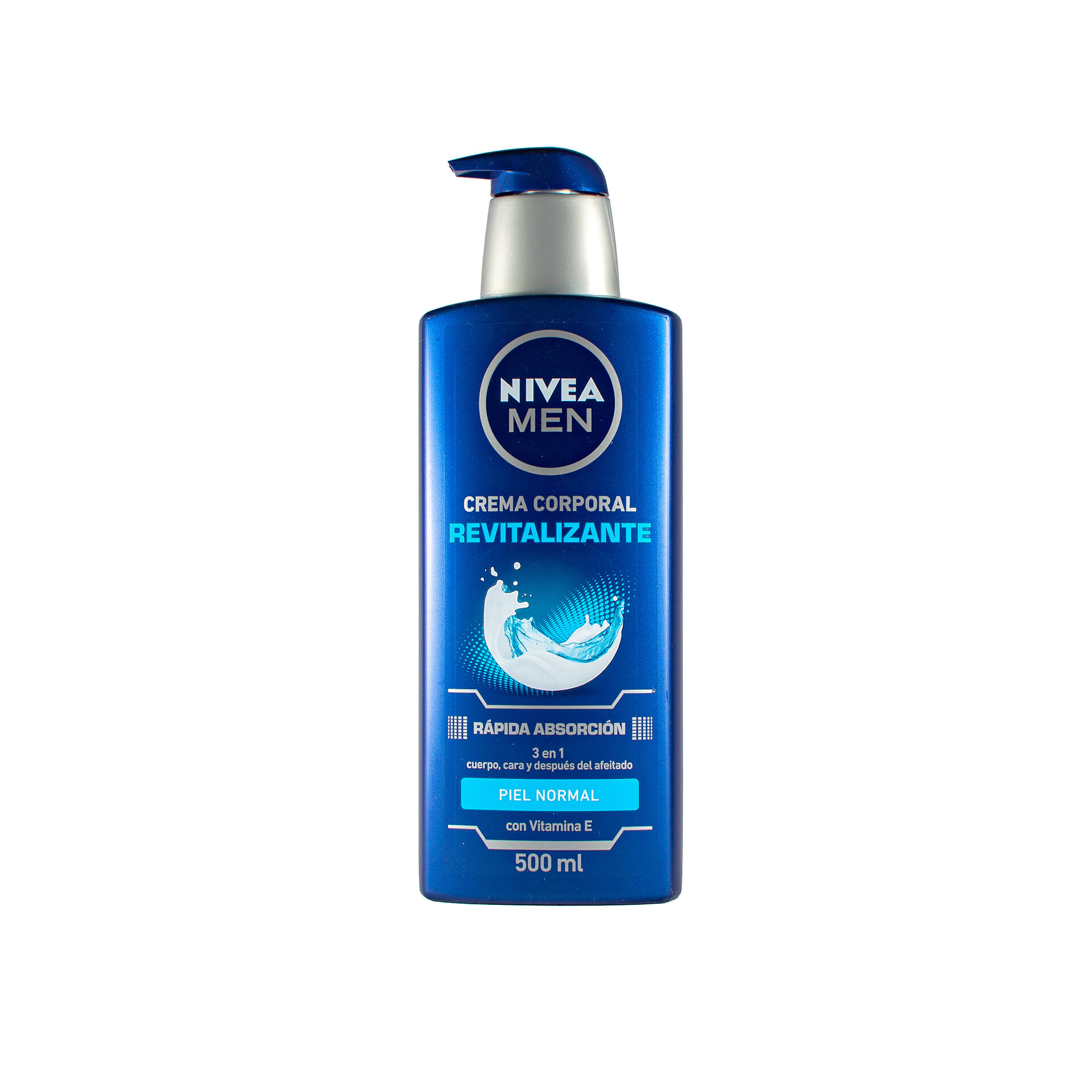 Crema Corporal Revitalizante 3 En 1 Nivea Men 500.0 Ml