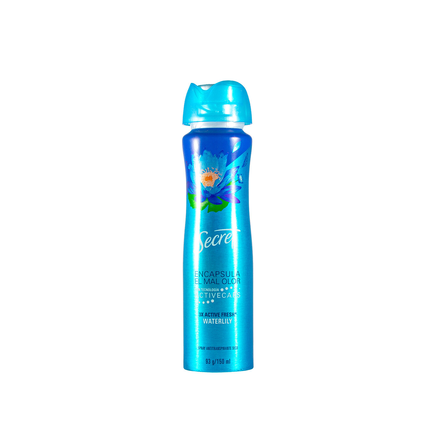 Desodorante En Spray Waterlily 150ml Secret 1.0 Pza