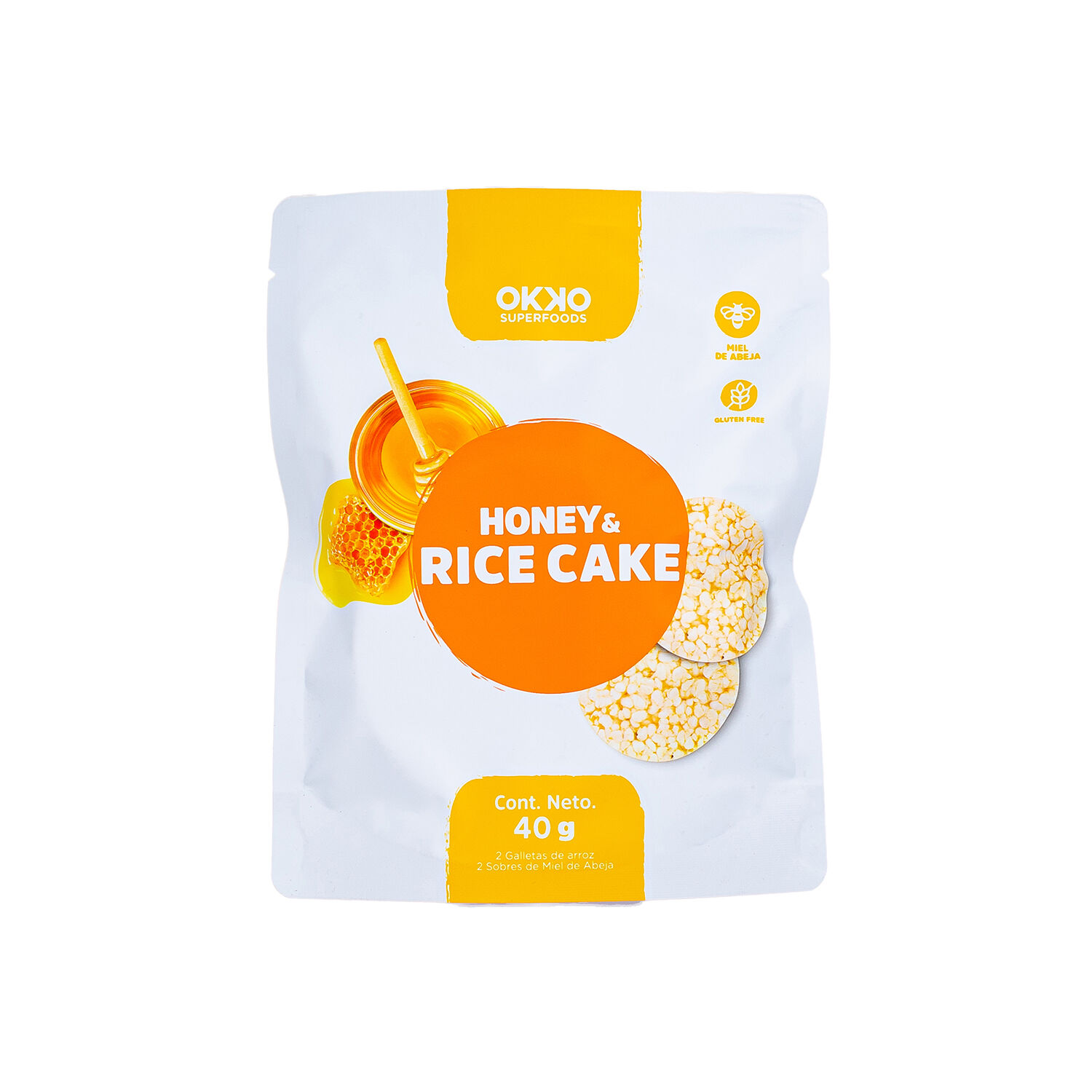 Honey Rice Cakes Okko 32 0 Gr