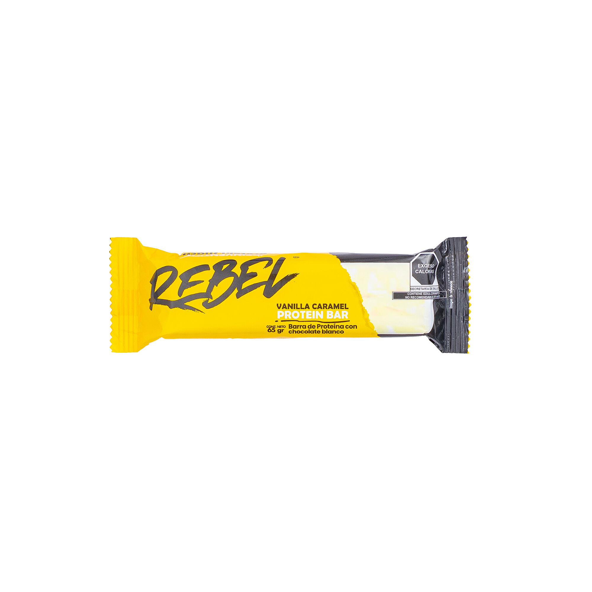Barritas Proteicas Vainilla Caramelo Rebel 65.0 Gr