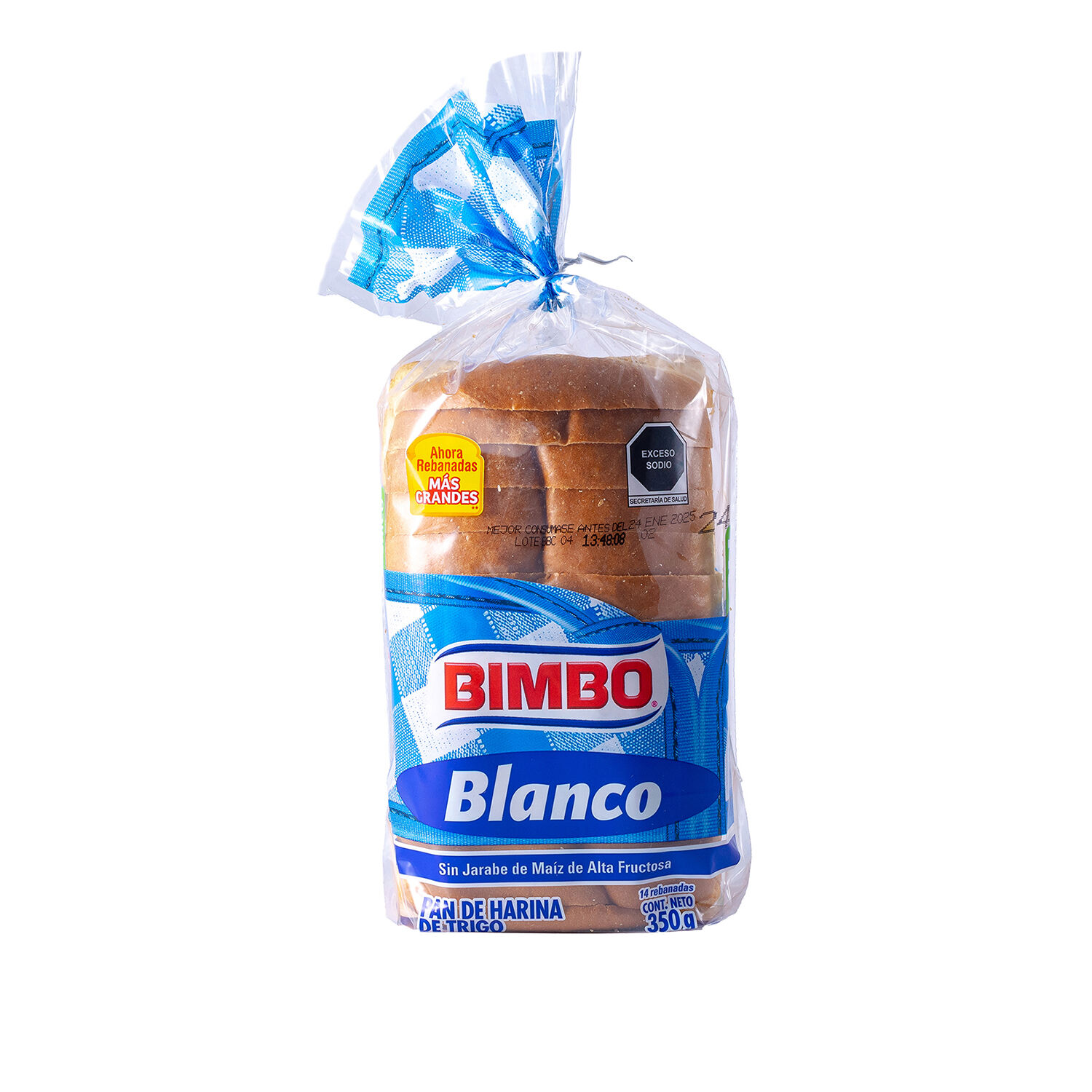 Pan De Barra Blanco Bimbo 350.0 Gr