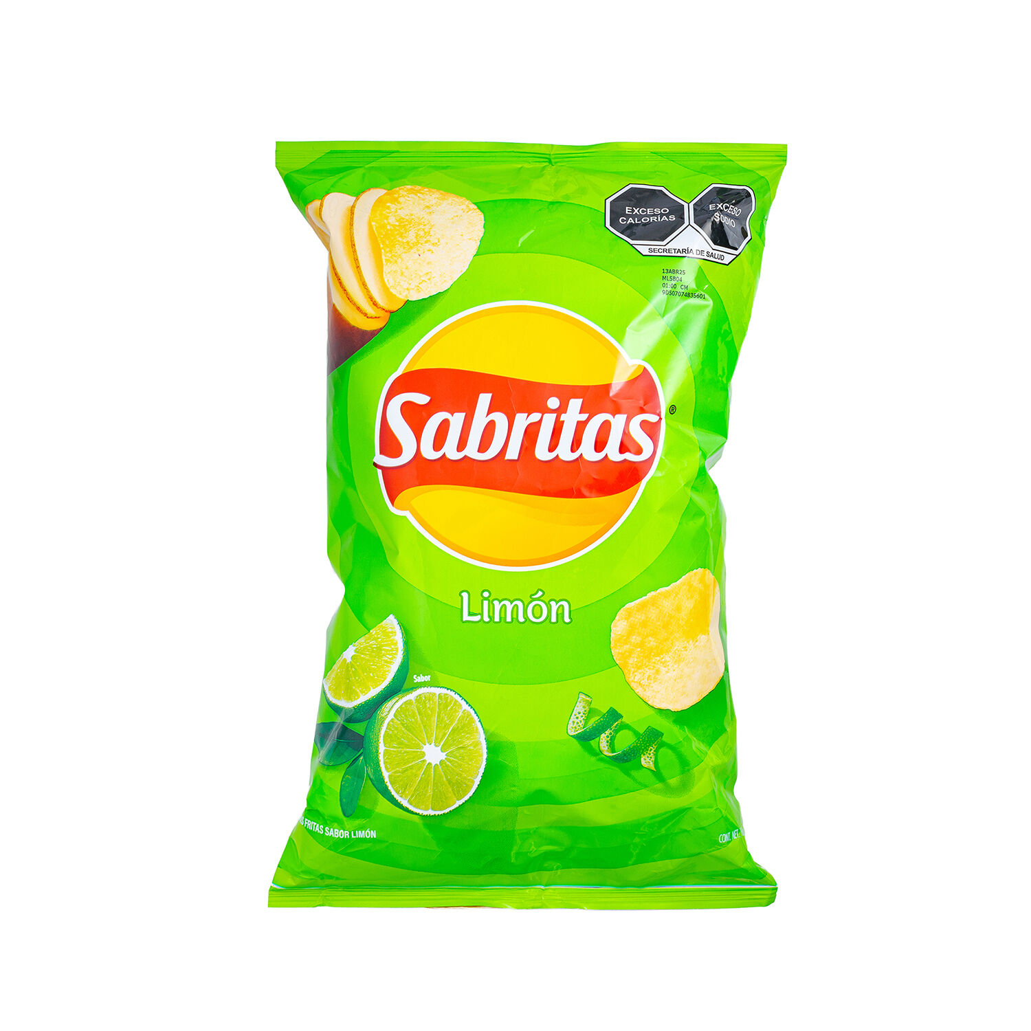 Papas Limon Sabritas 160.0 Gr