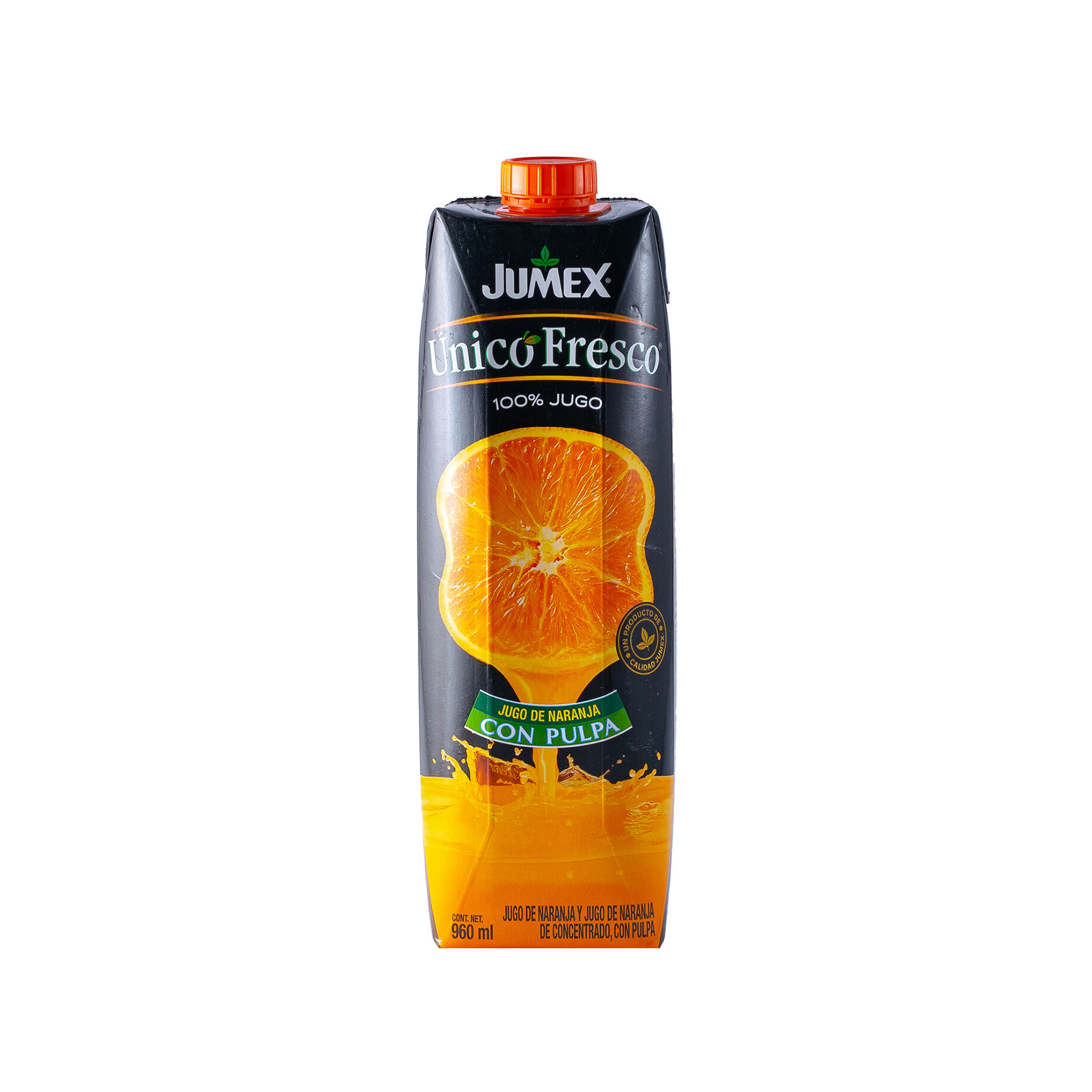 Jugo Naranja Con Pulpa Unico Fresco 960.0 Ml