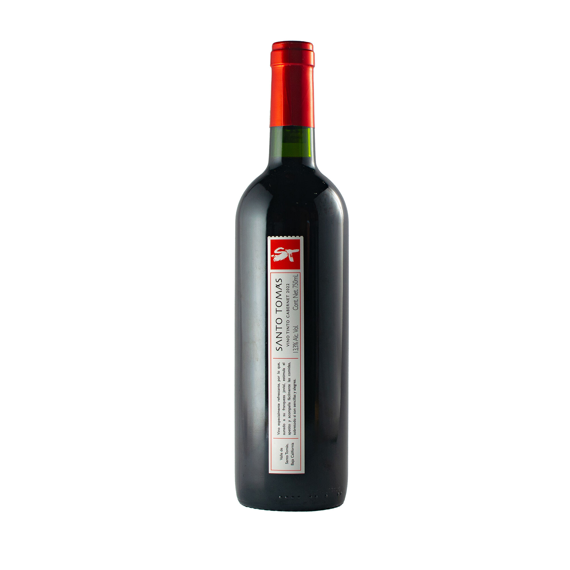 Vino Tinto Cabernet Santo Tomas 750 Ml