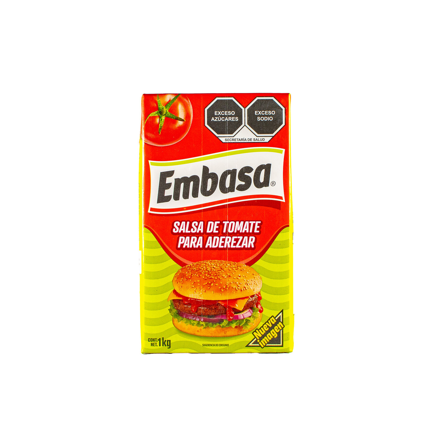 Salsa De Tomate Para Aderezar Embasa 1.0 Kg