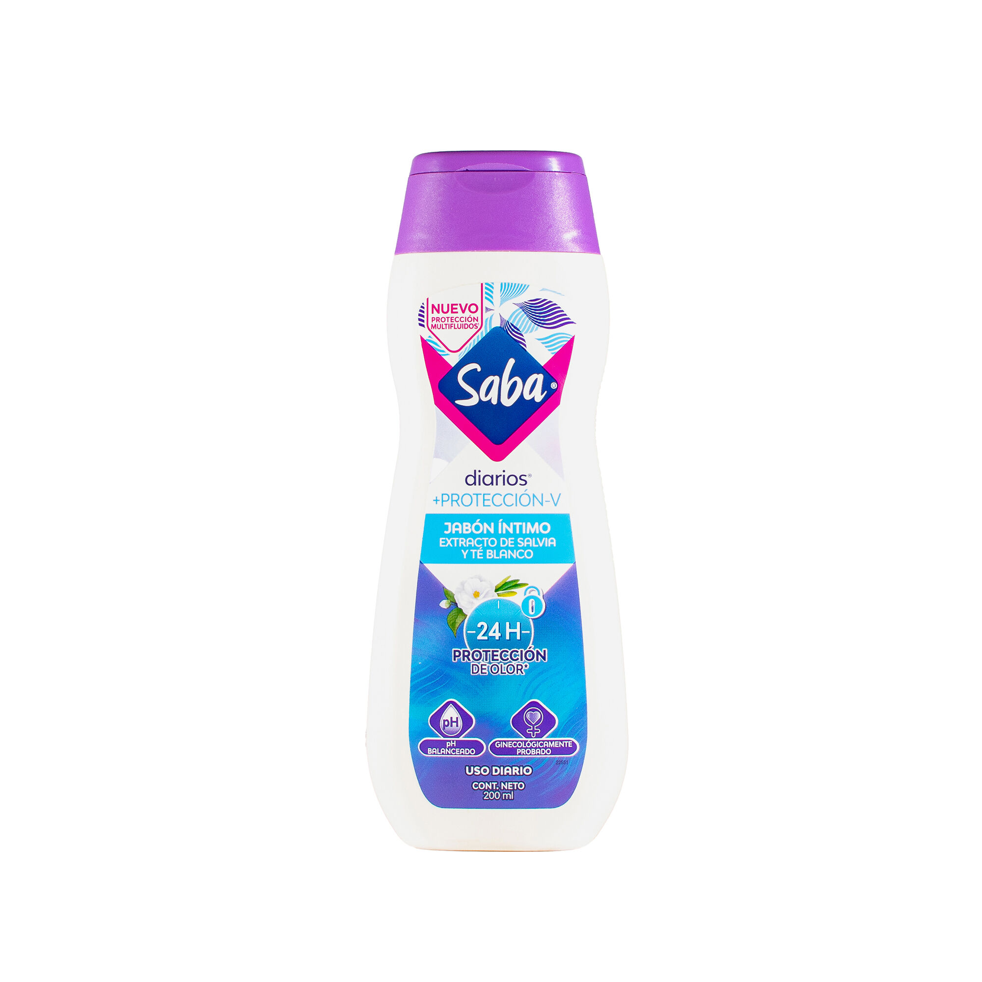 Jabon Intimo Mas Proteccion V Saba 1.0 Pza