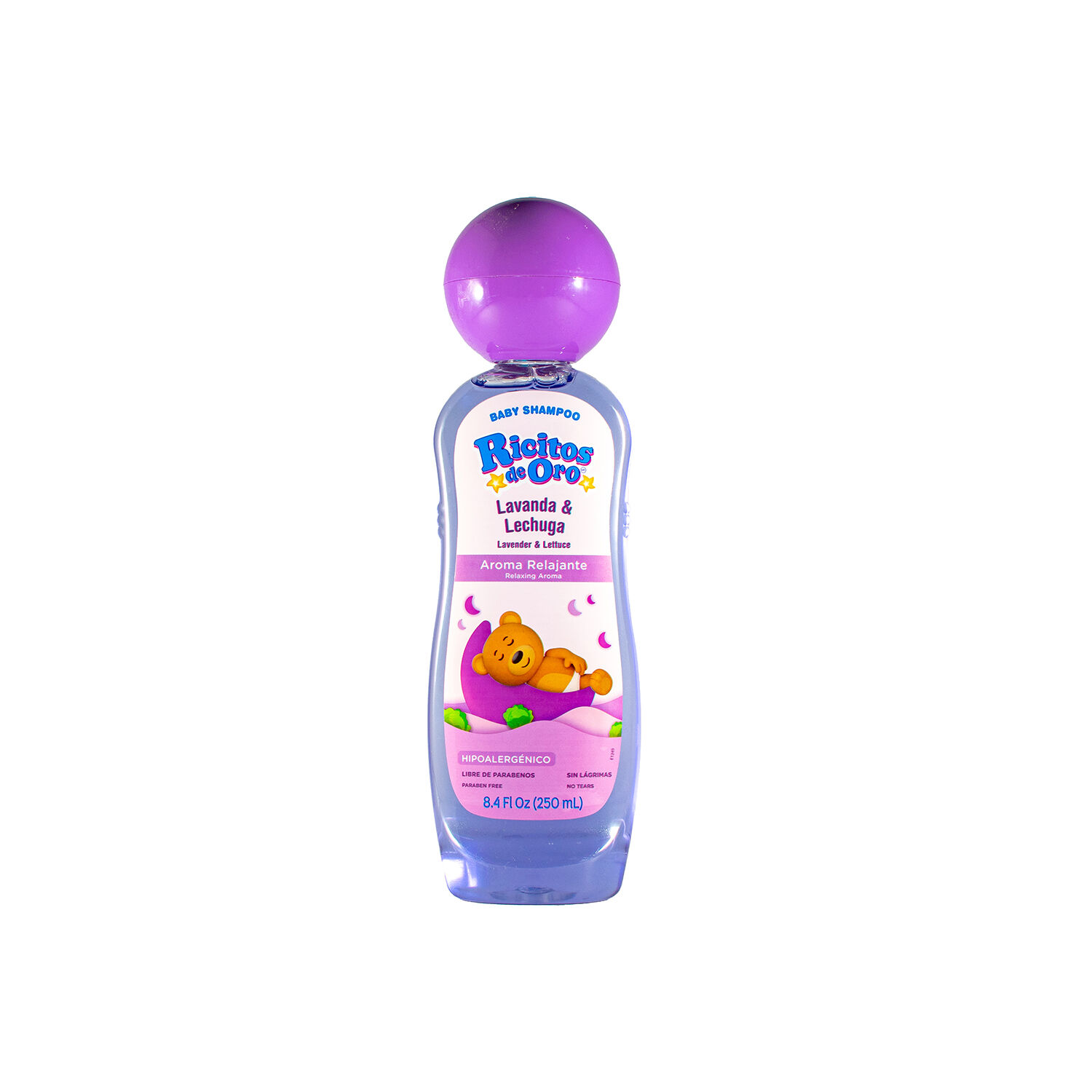 Shampoo Lavanda Y Lechuga Ricitos De Oro 250.0 Ml