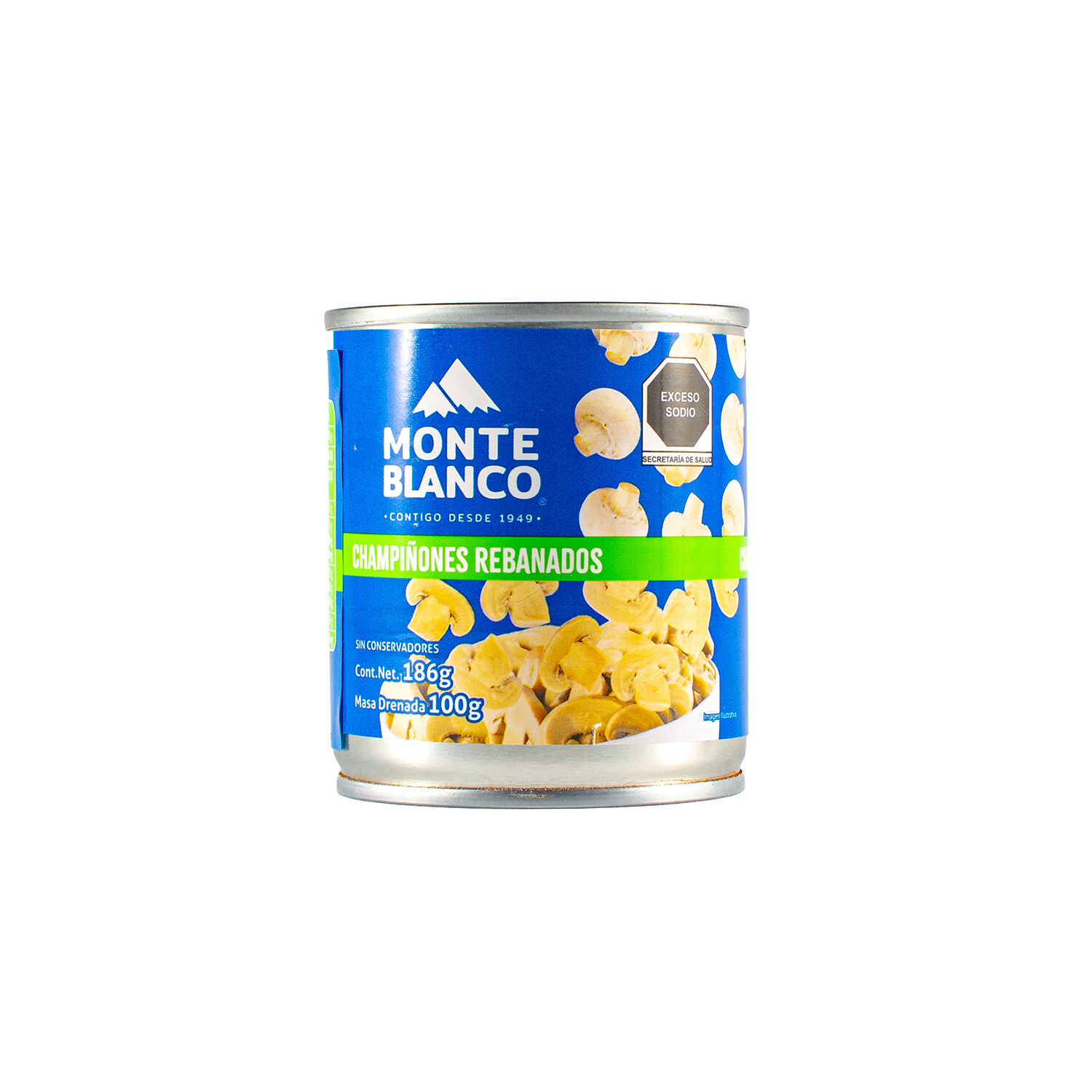 Champinon Rebanados Monteblanco 186.0 Gr