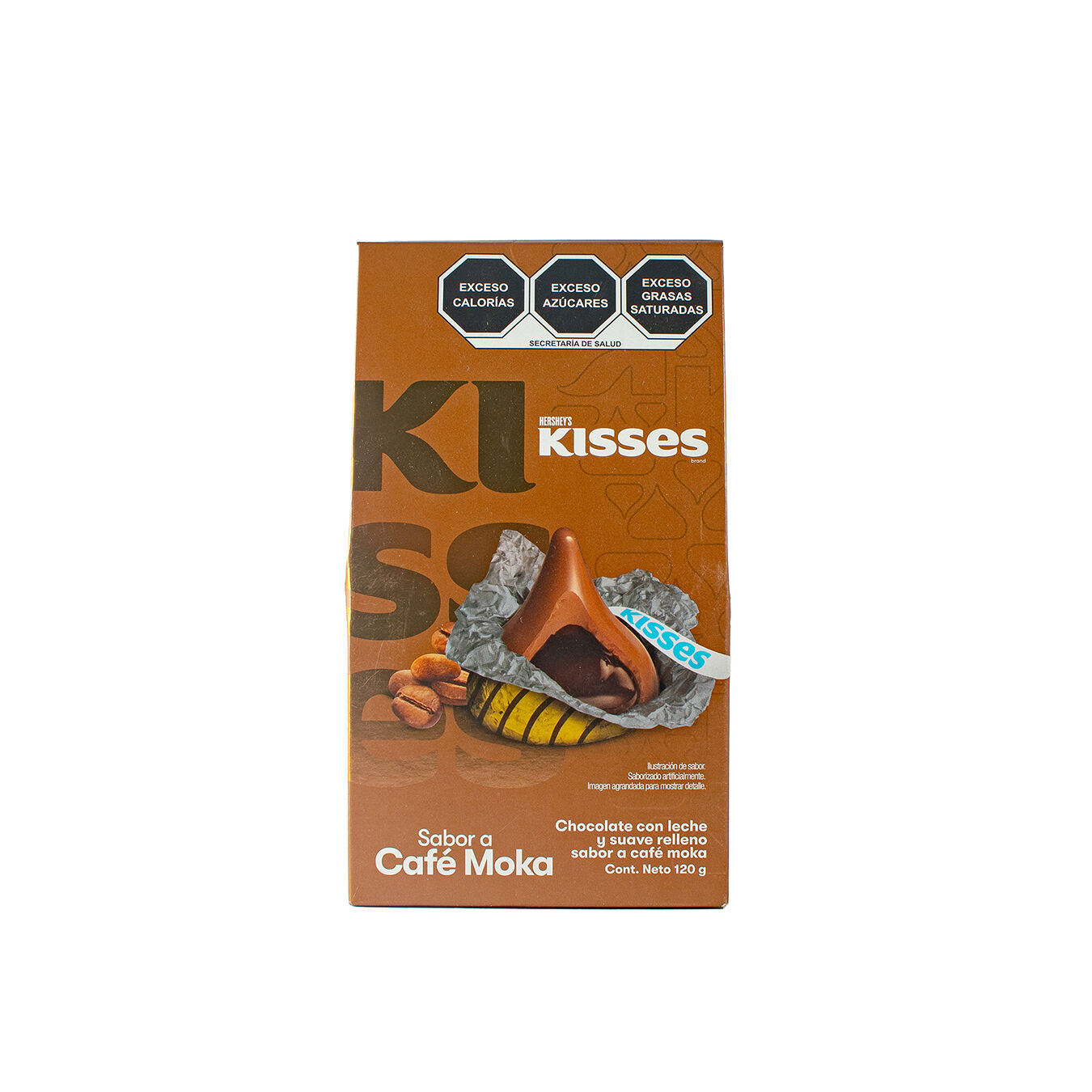 Kisses Seleccion Especial Cafe Moka Hersheys 120.0 Gr