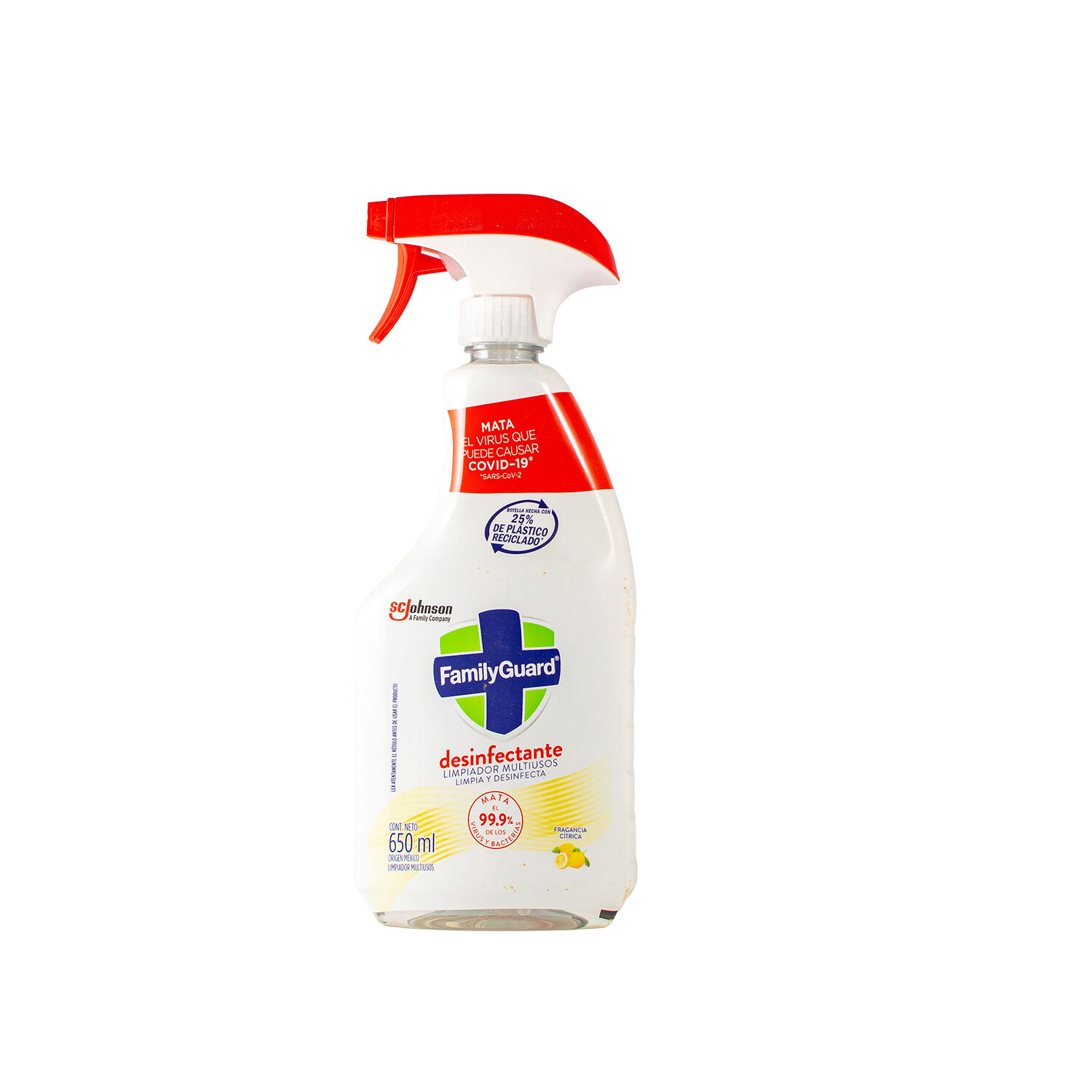 Desinfectante Trigger Citrus Family Guard 650.0 Ml