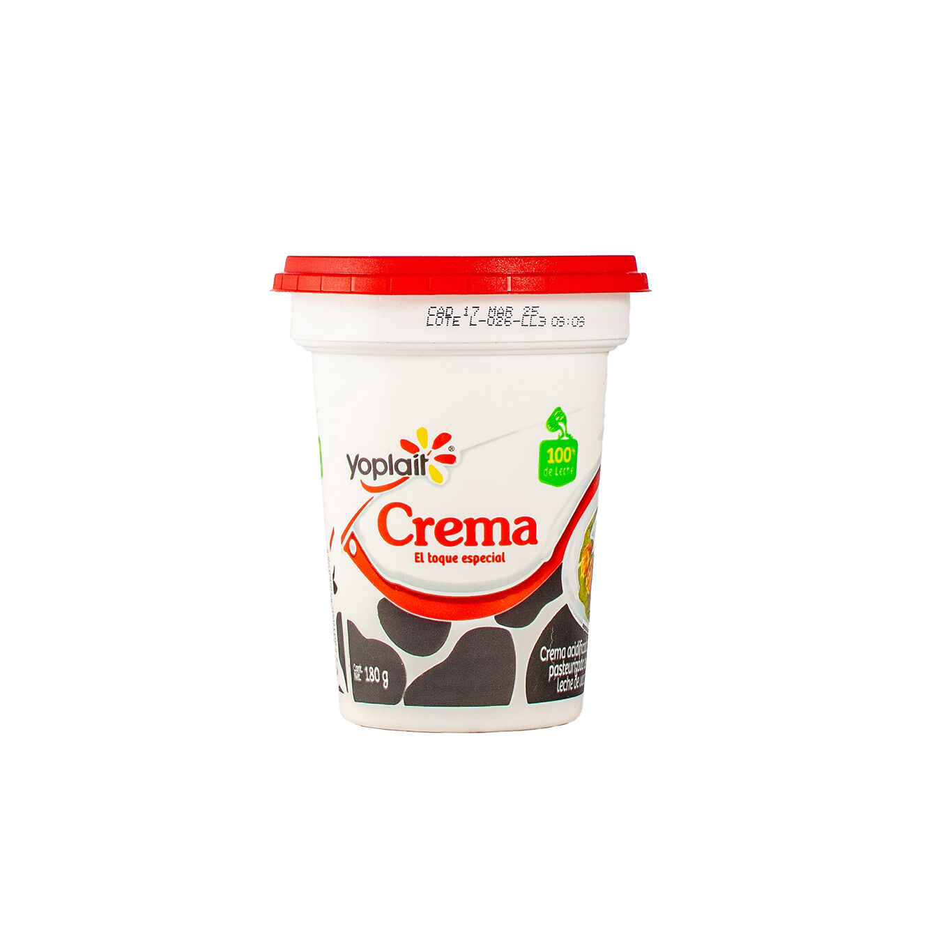 Crema Acida Yoplait 180.0 Gr