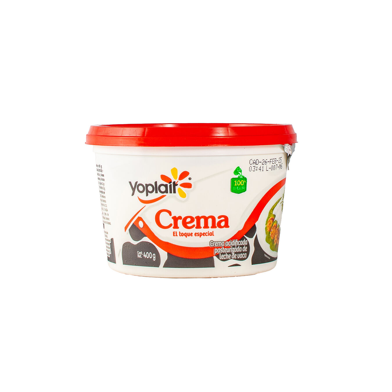 Crema Acida Yoplait 400.0 Gr