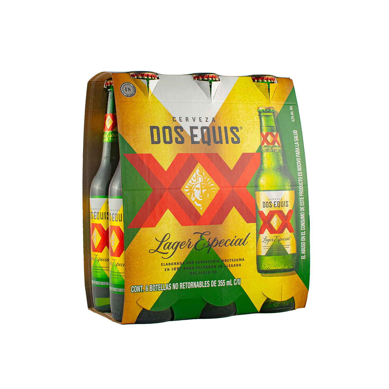 Cerv Botella 355 Lager Xx 6.0 Pack