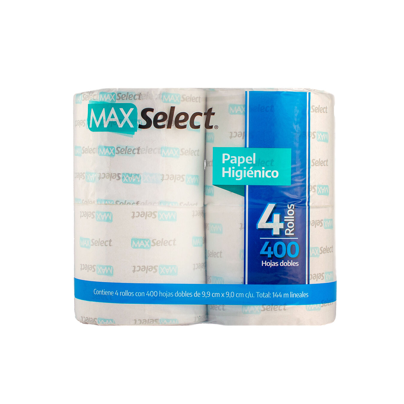 Papel Higienico 400 Hd Max Select 4 0 Rollo