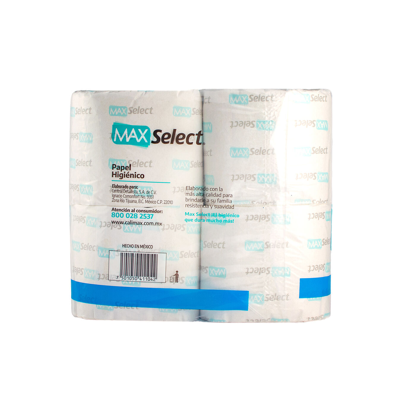 Papel Higienico 400 Hd Max Select 4.0 Rollo