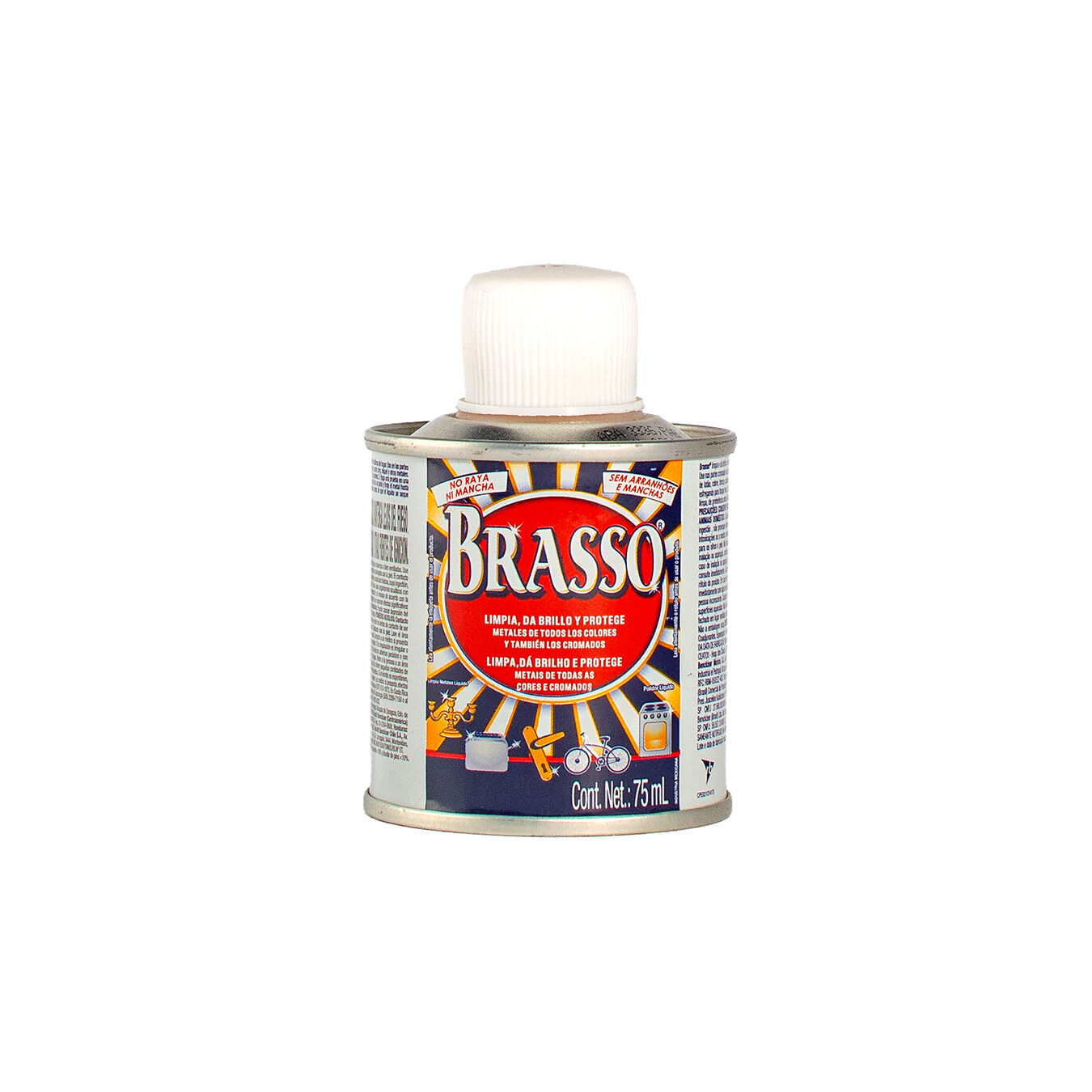 Limpiador Cocina Metales Brasso 75.0 Ml