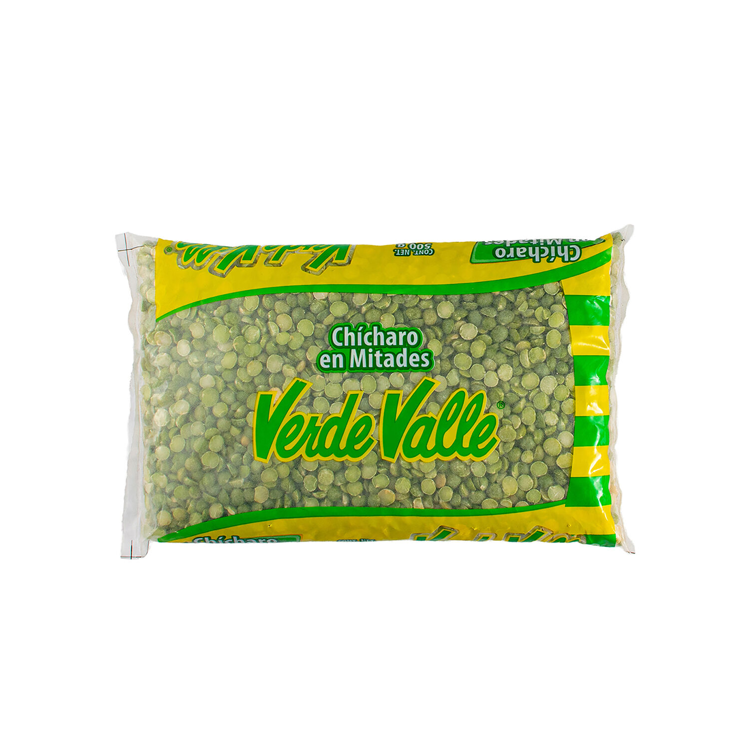 Chicharo En Mitades Verde Valle 500.0 Gr