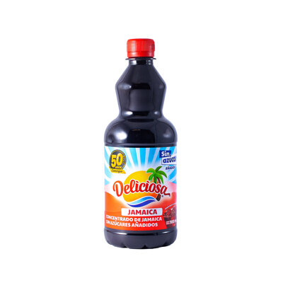 Concentrado Jamaica Sin Azucar Deliciosa 700 Ml
