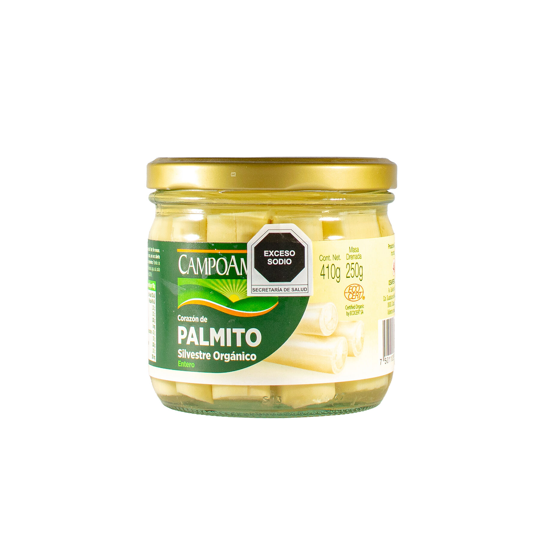 Palmito Corazon Campoamor 410.0 Gr