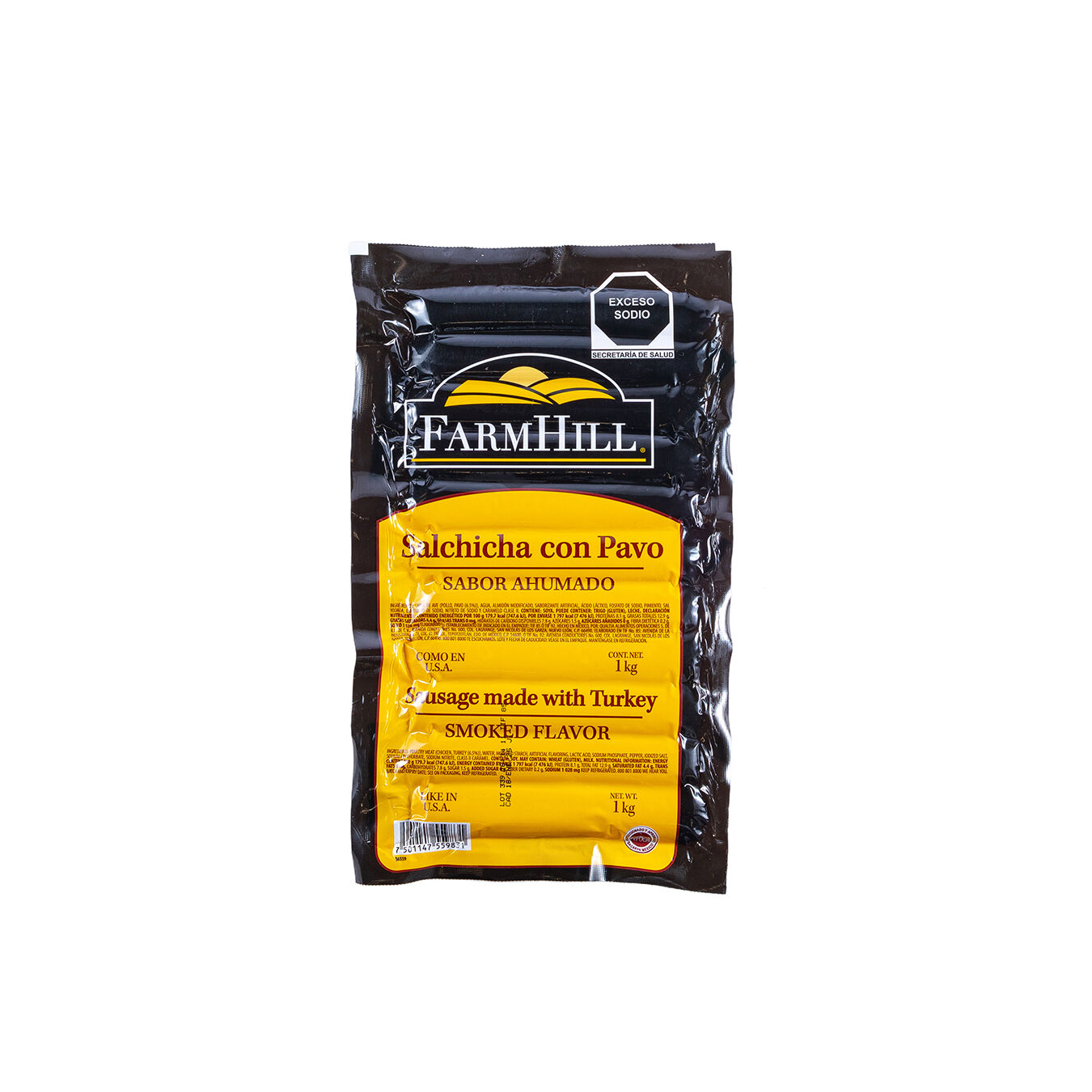 Salchicha De Pavo Farm Hill 1.0 Kg