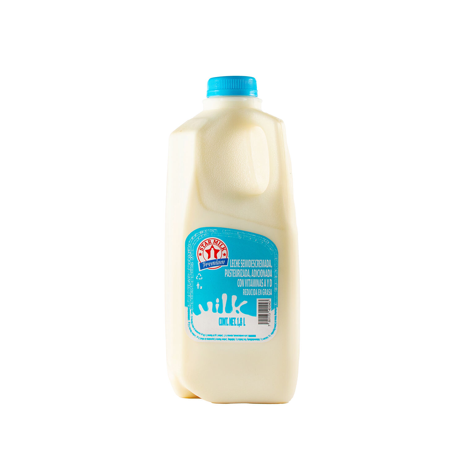 Leche Semi Descremada 2% Star Milk 0.5 Gal