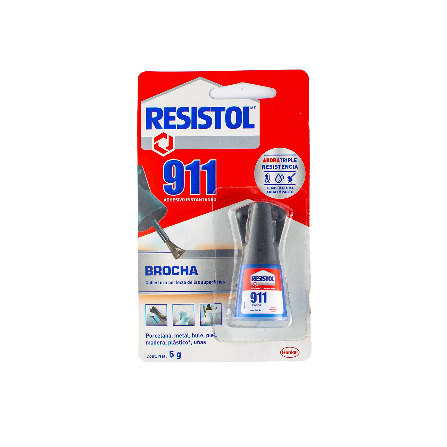 Pegamento Brocha 911 Resistol 5.0 Gr