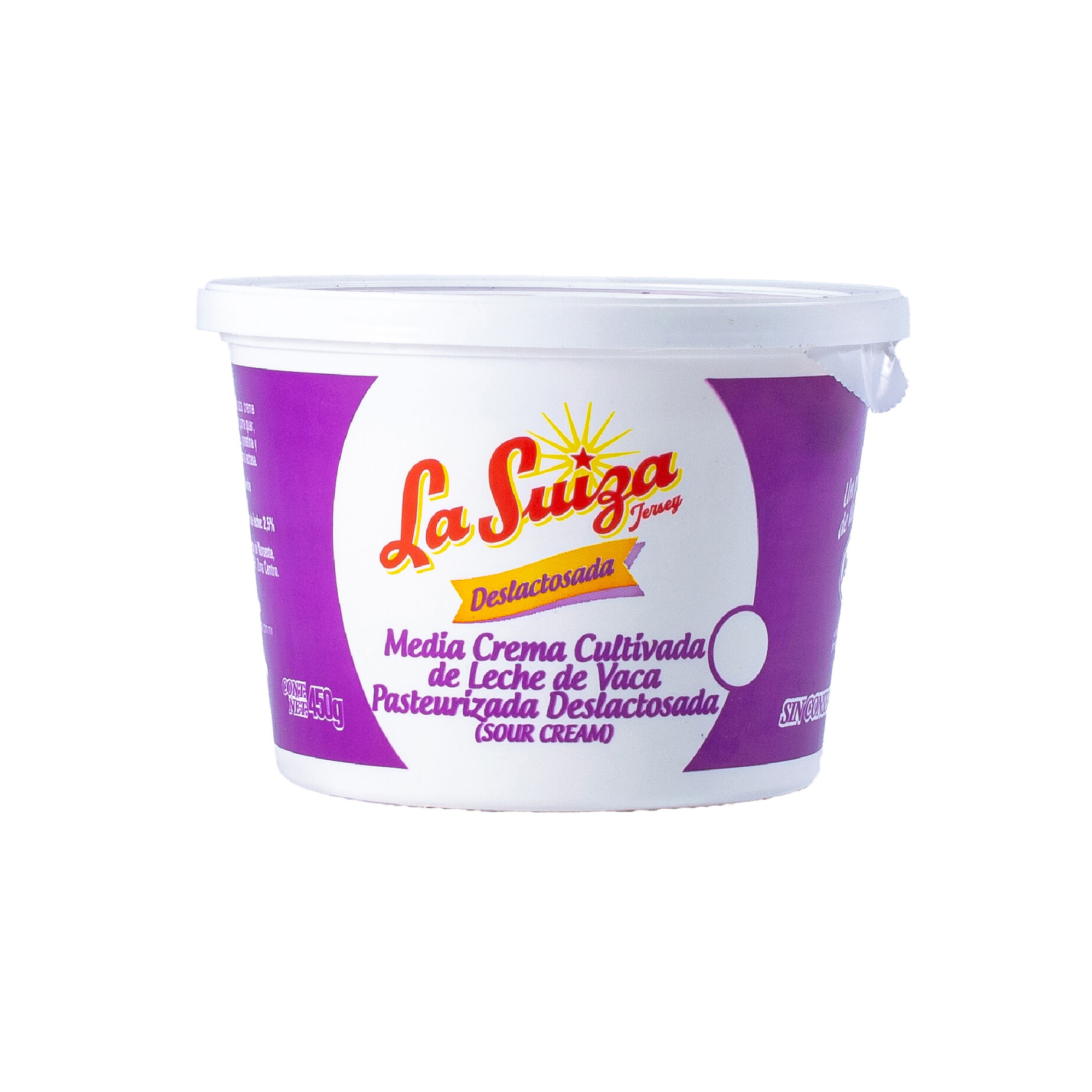 Crema Deslactosada La Suiza 450.0 Gr